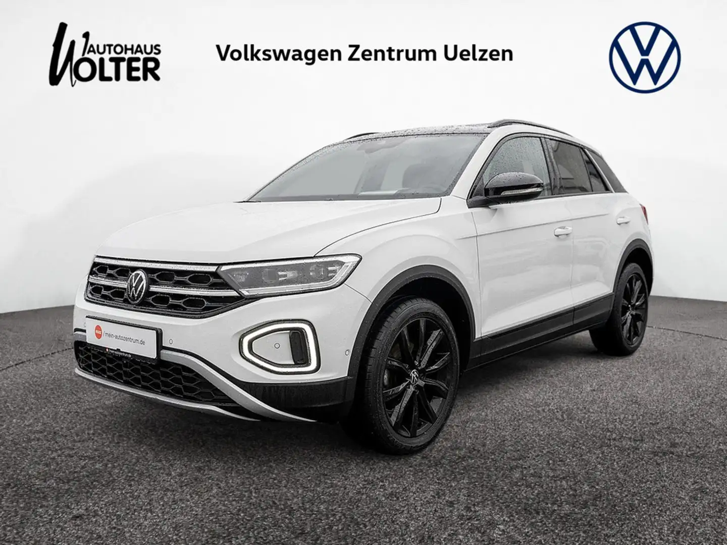 Volkswagen T-Roc 1.5 TSI Style DSG AHK Pano IQ.Drive ACC Weiß - 1