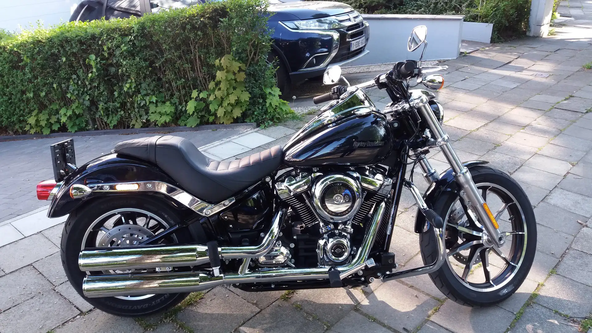 Harley-Davidson Low Rider FXLR Bleu - 2