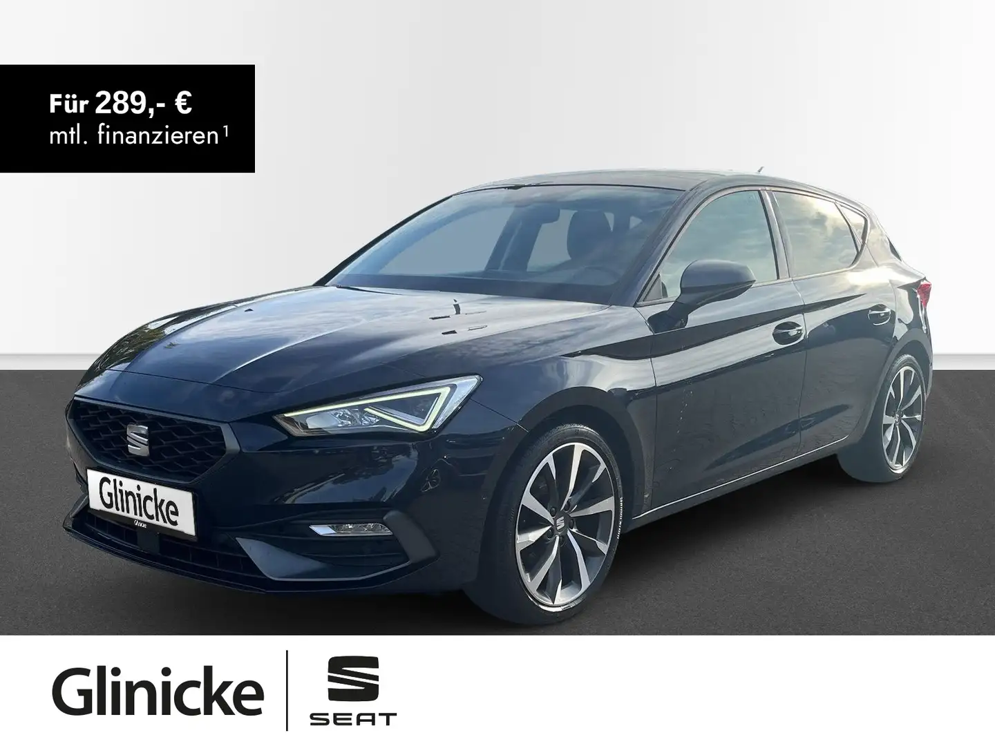 SEAT Leon 2.0 TDI FR AHK schwenkbar Full Link Pano Wi Blau - 1