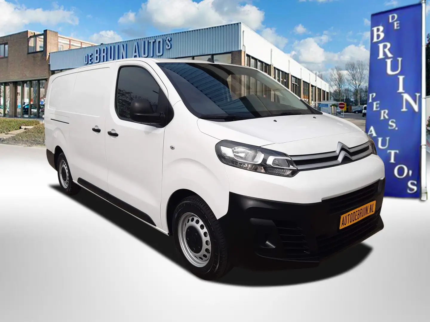 Peugeot e-Expert / Citroen e-Jumpy Club XL L3 50 kWh Airco Parkeers Wit - 1