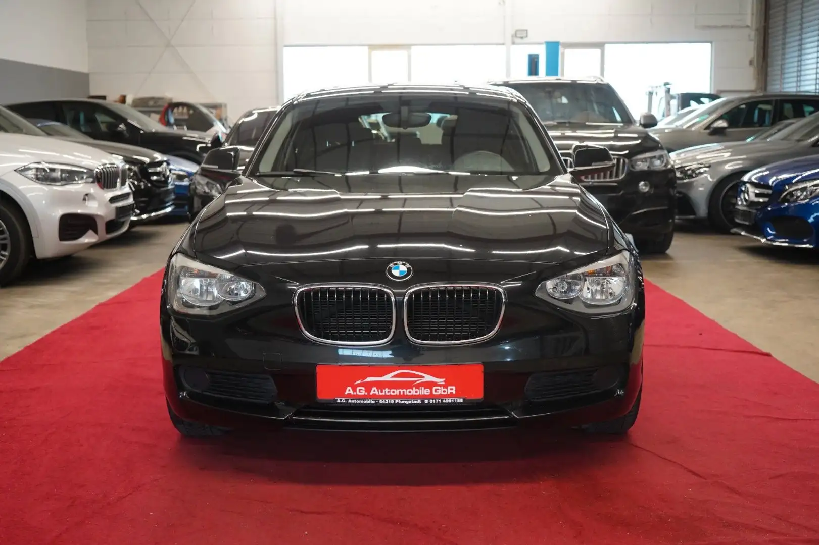 BMW 116 i F20 Lim. Klimaanlage*Sitzheizung*Anhängerk* Noir - 2