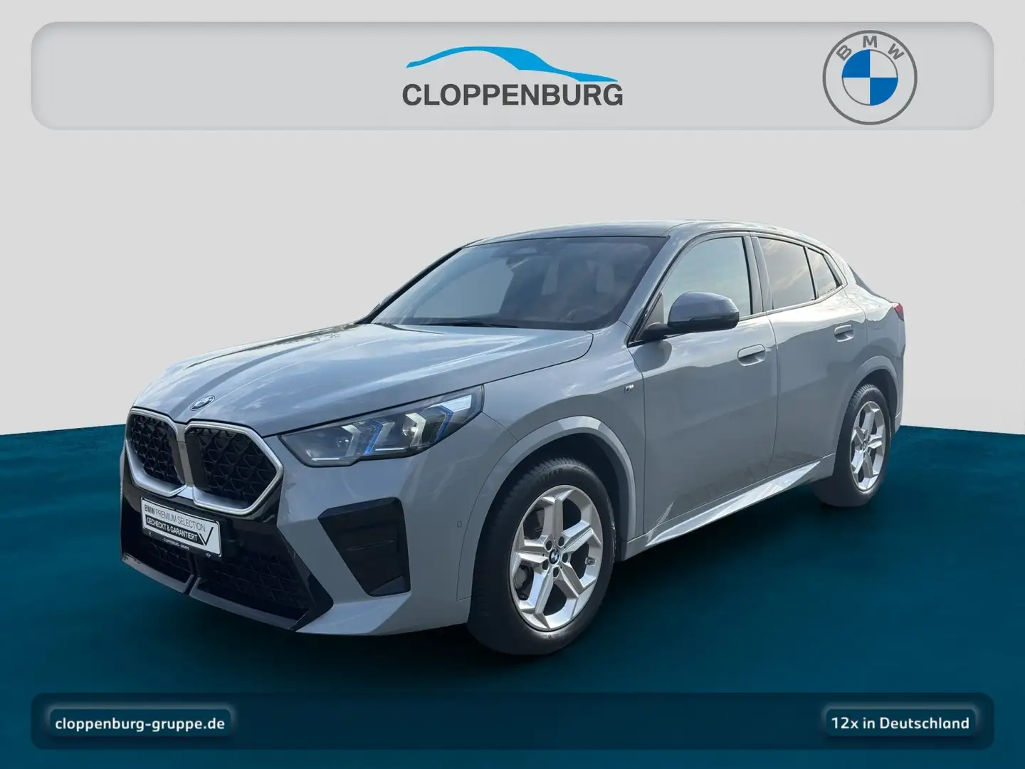 BMW X2 xDrive20d Head-Up+AHK+Navi+Pano UPE: 65.330€ Grau - 1