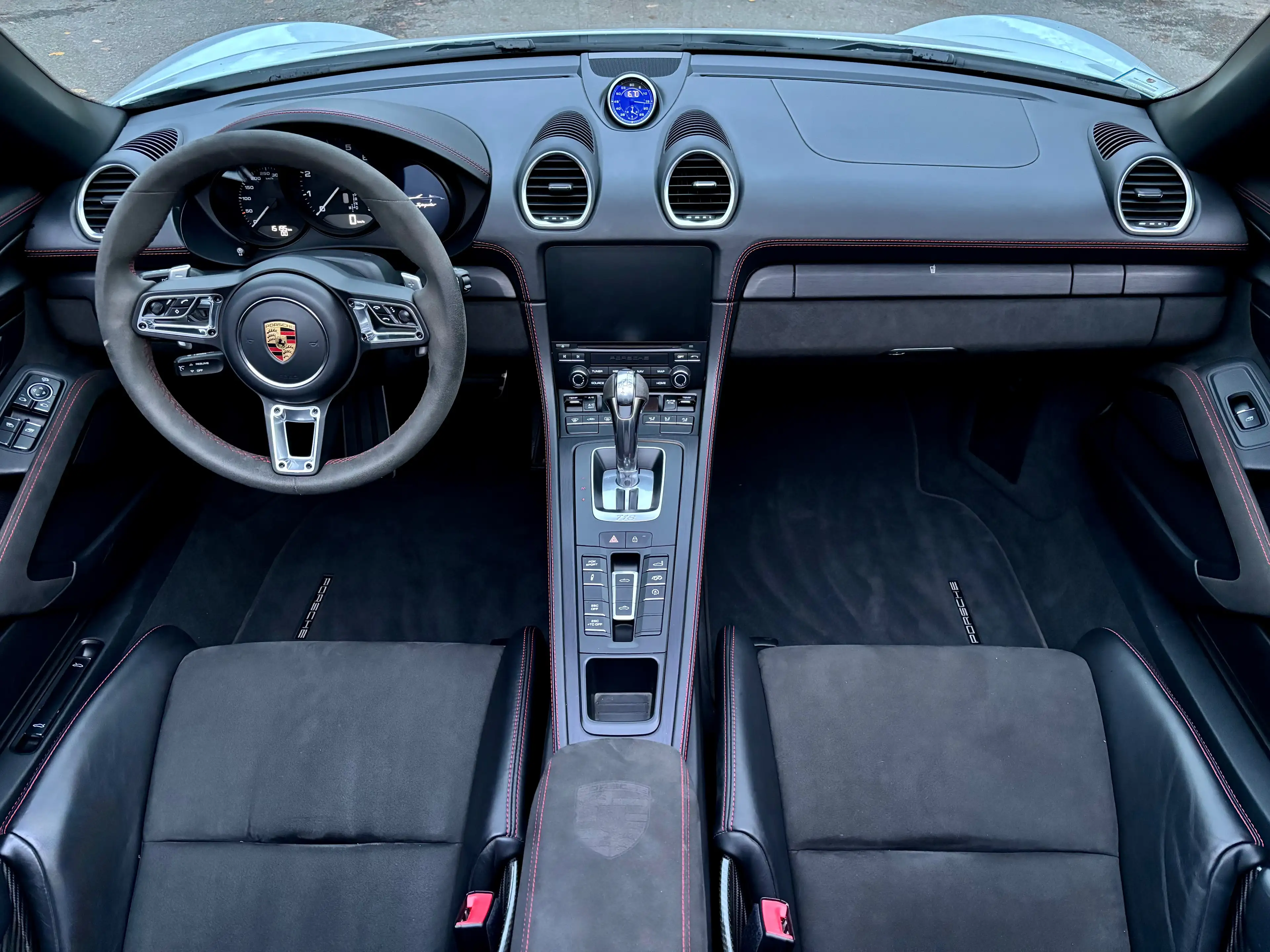Porsche 718 Spyder Spyder 4.0 PDK Chrono - Camera - Carbone -Bose — photo 13