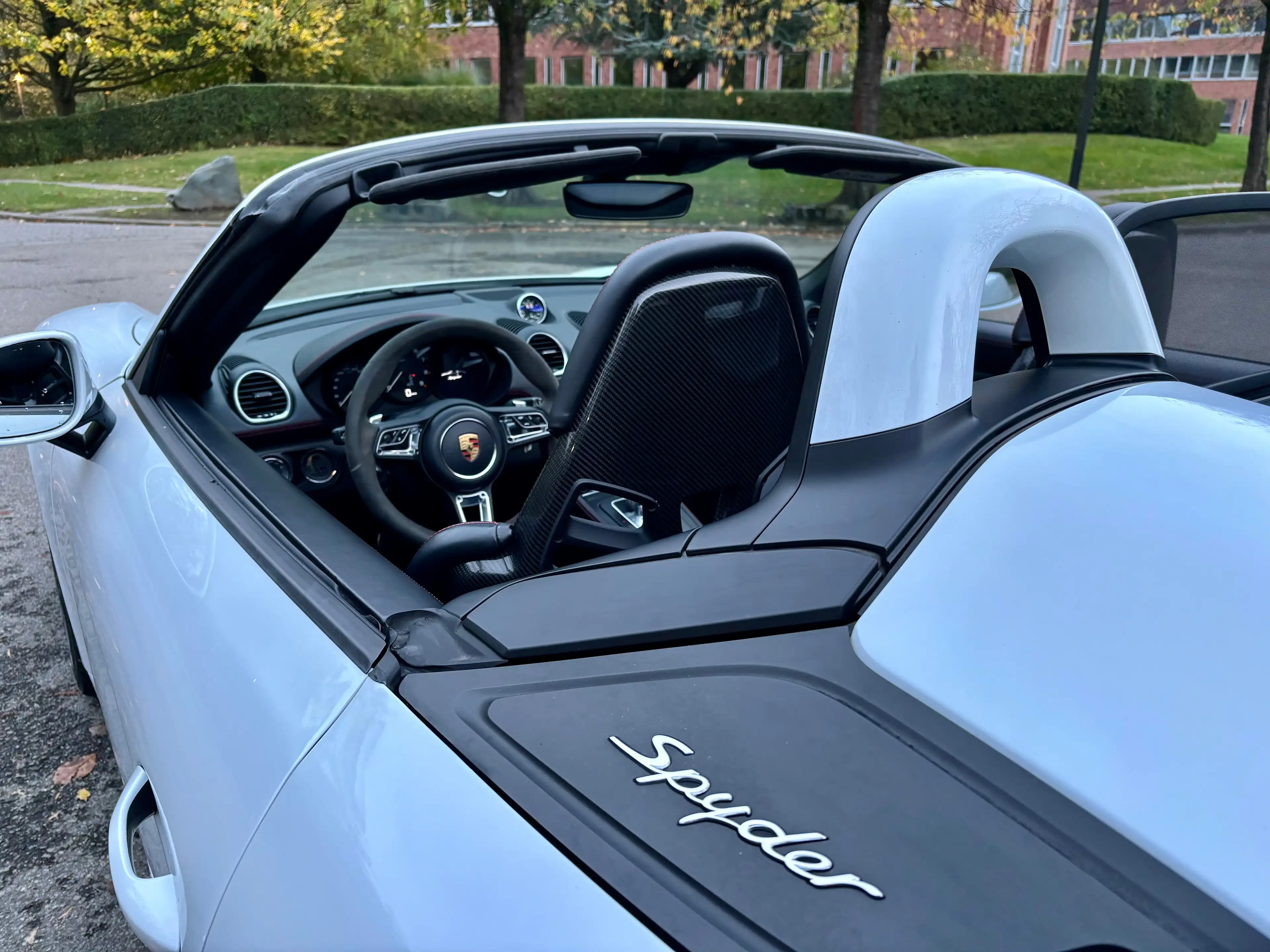 Porsche 718 Spyder Spyder 4.0 PDK Chrono - Camera - Carbone -Bose — photo 7