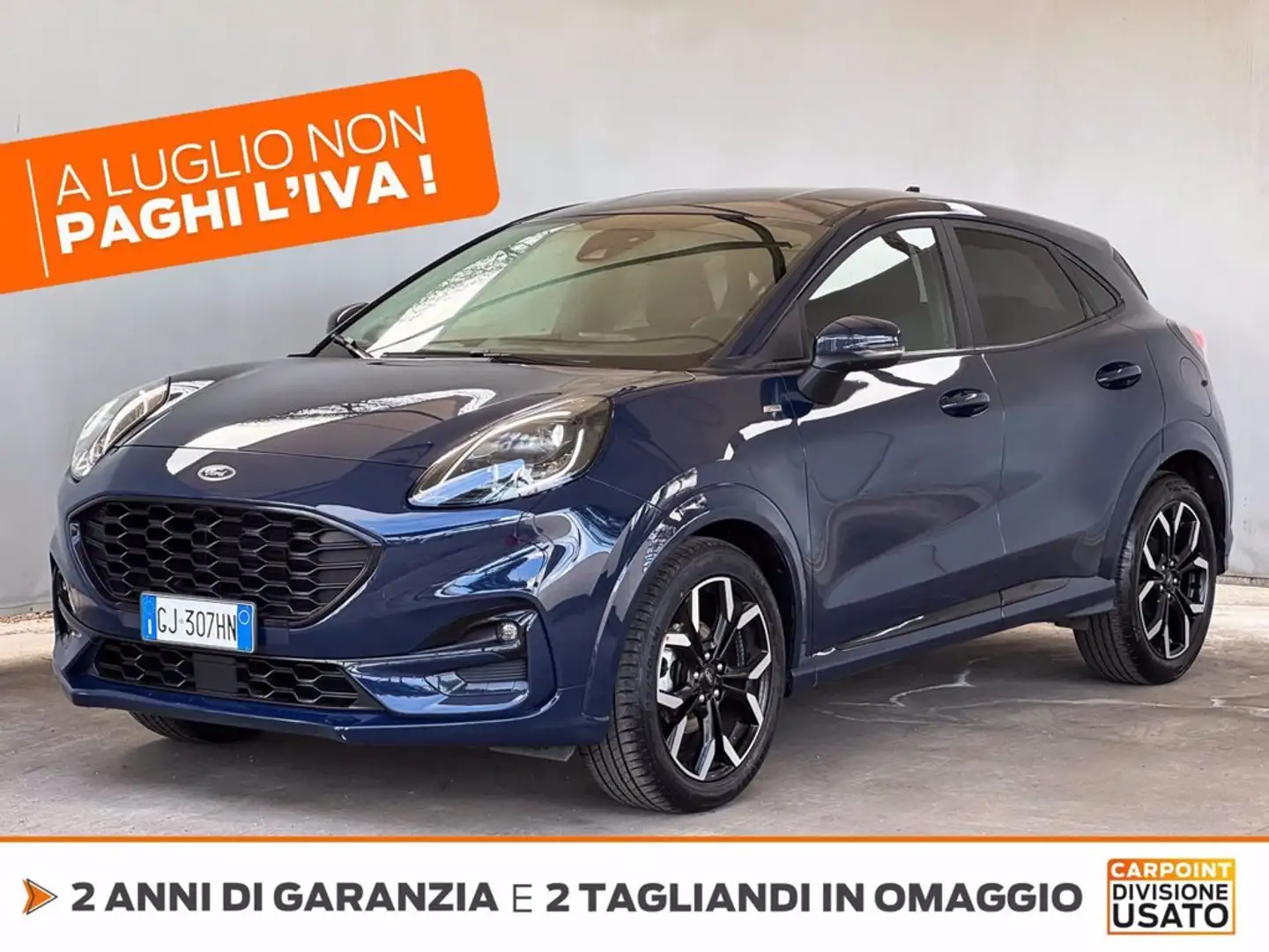 Ford Puma 1.0 ecoboost h st-line x s&s 125cv Blue - 1