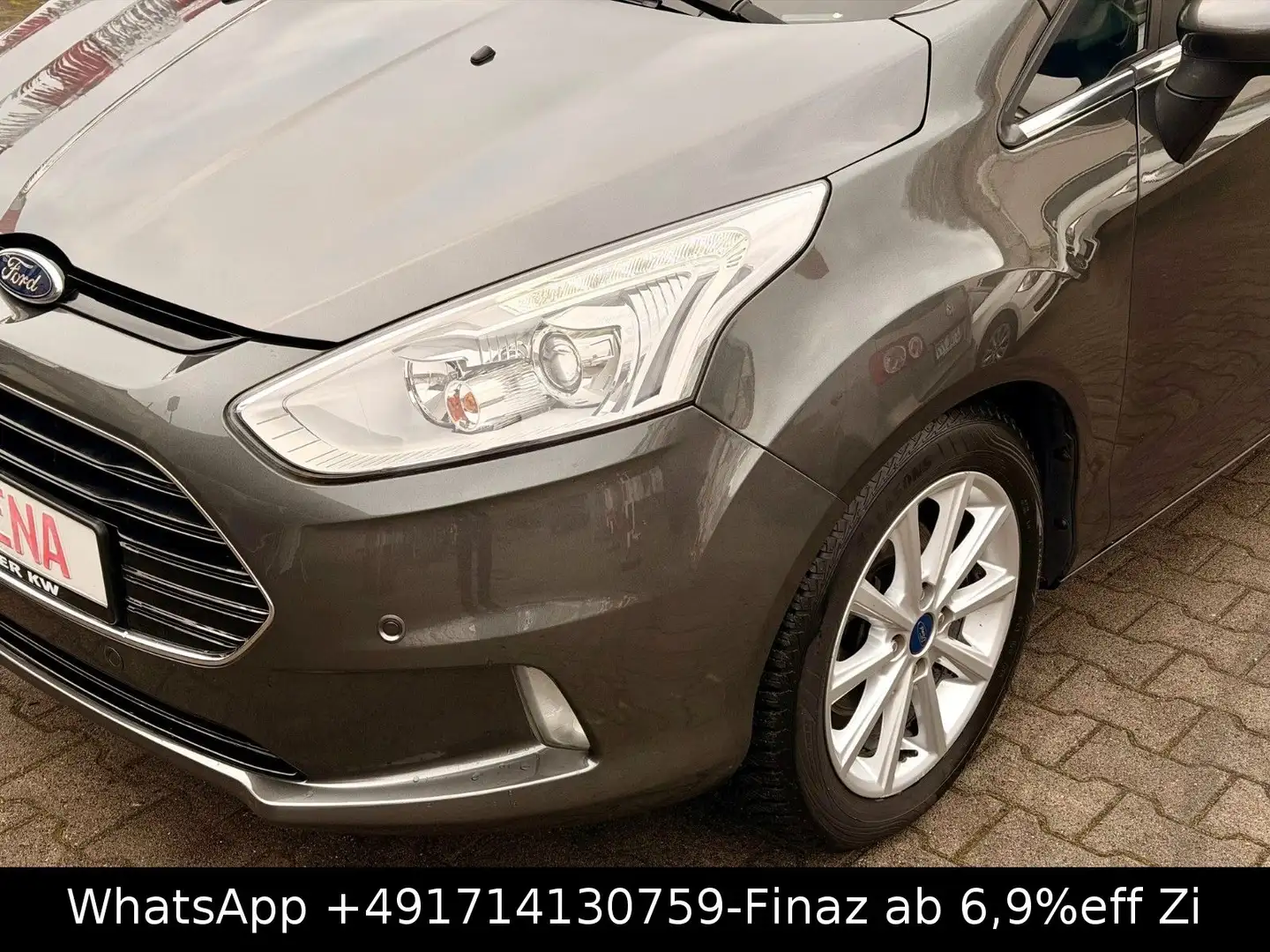 Ford B-Max B-MAX Titanium-1.HAND-AUT-NAVI-PDC-KAM-TEMP-SHZ- Grau - 2