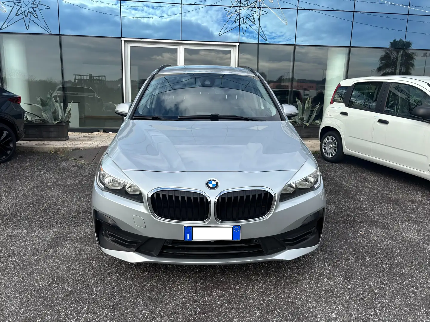 BMW 218 Gran Tourer 218d xdrive Luxury auto 7pti Argent - 2