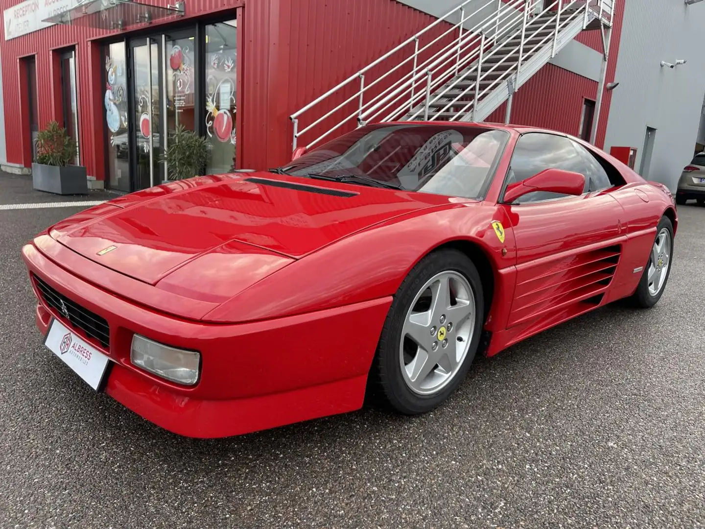 Ferrari 348 TS 3.4i  TARGA . Rouge - 2