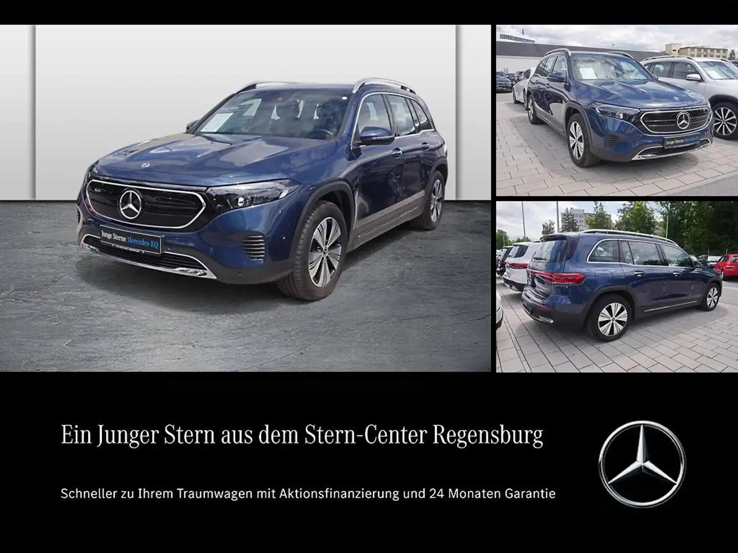 Mercedes-Benz EQB 250 PROGRESSIVE ADVANCED PLUS+LED+KAMERA+DAB Bleu - 1