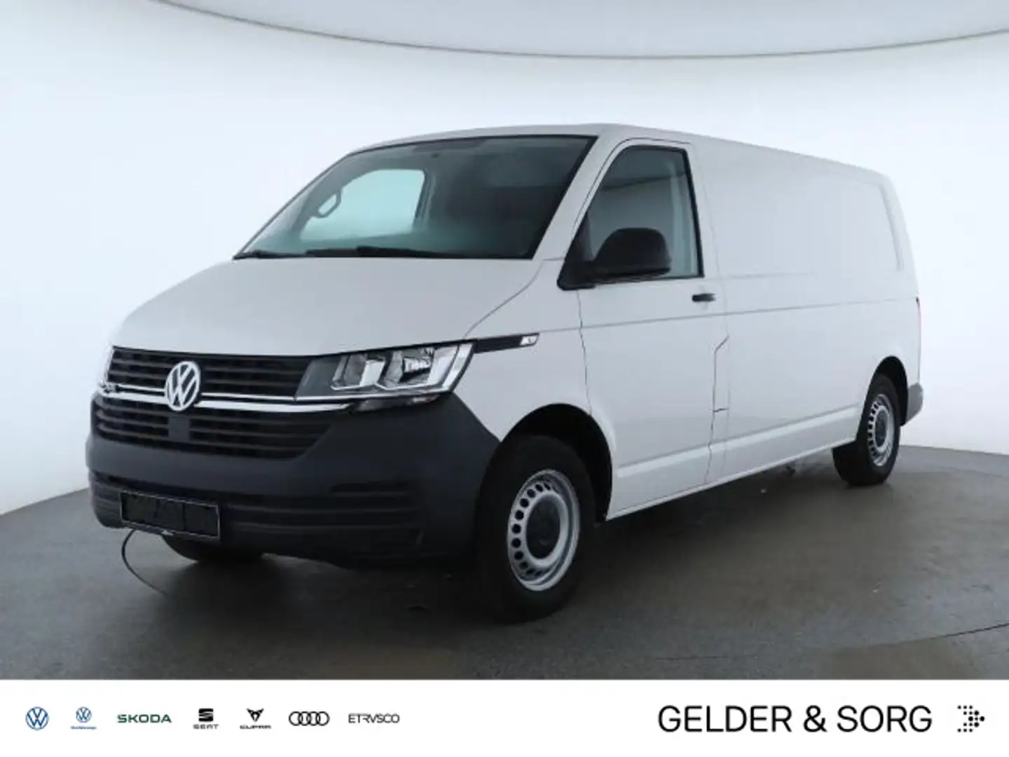 Volkswagen T6.1 Transporter T6.1 Kasten ABTe LR*3Sitze*Schiebetür*Klima*DAB+ Weiß - 1
