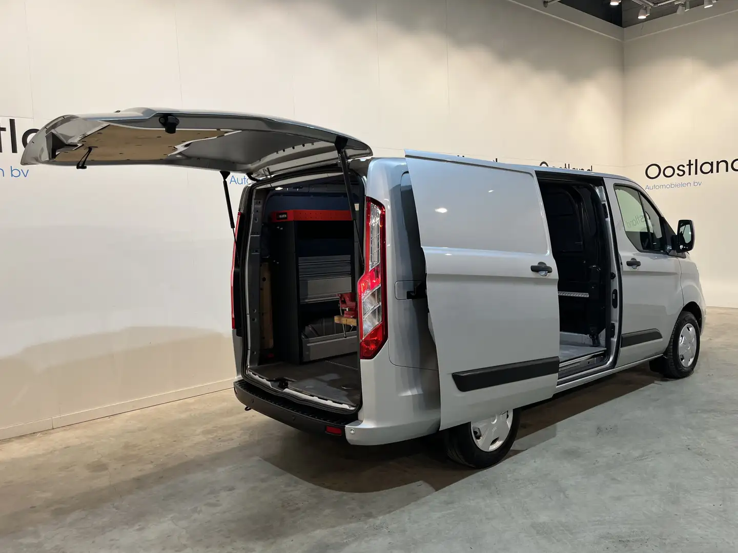 Ford Transit Custom 300 2.0 TDCI L1H1 Trend 130 PK Servicebus / Würth Gris - 2