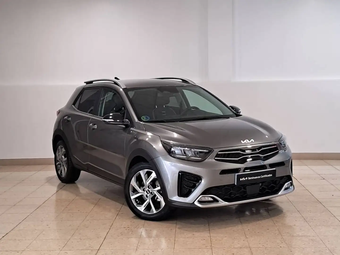 Kia Stonic 1.0 T-GDi MHEV GT Line 100 Gris - 2