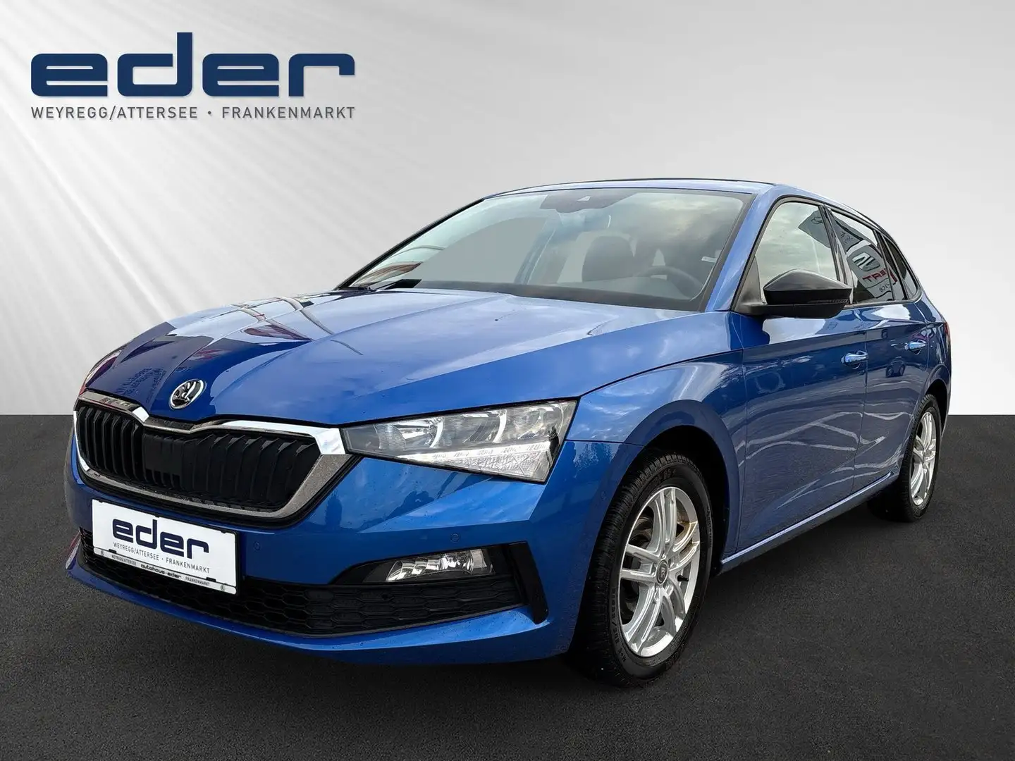 Skoda Scala Style TSI ACT DSG Bleu - 1