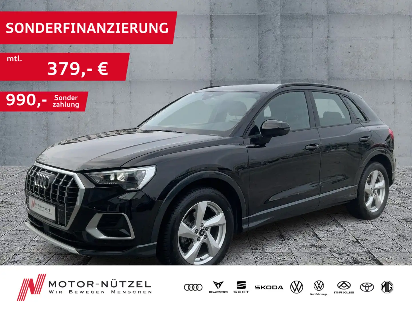 Audi Q3 35 TDI S-TR ADVANCED NAVI+RFK+ACC+SHZ+18"LM Schwarz - 1