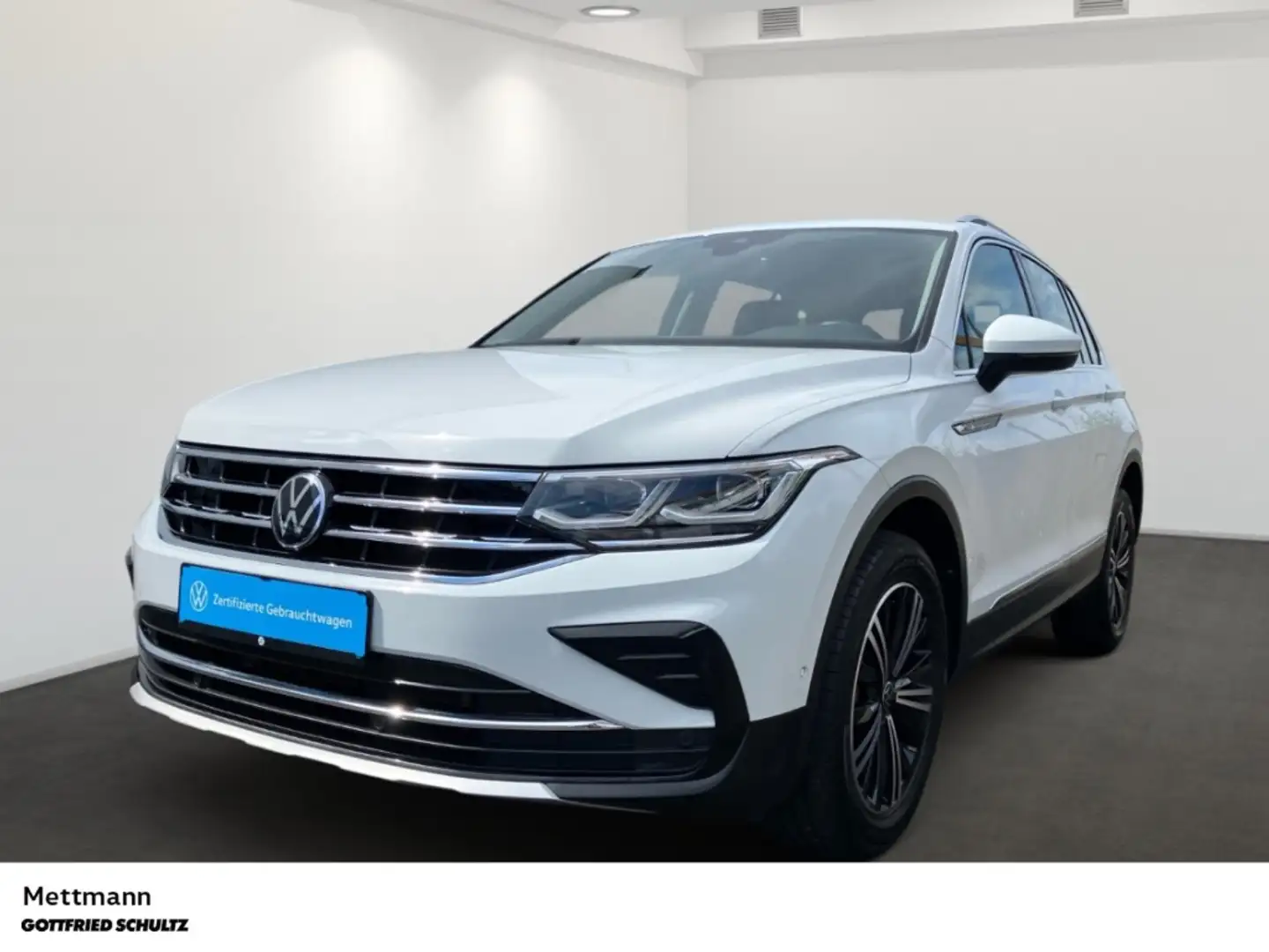Volkswagen Tiguan 2.0 TDI Elegance 4M DSG LED NAVI AHK SHZ PDC LM ZV Weiß - 1