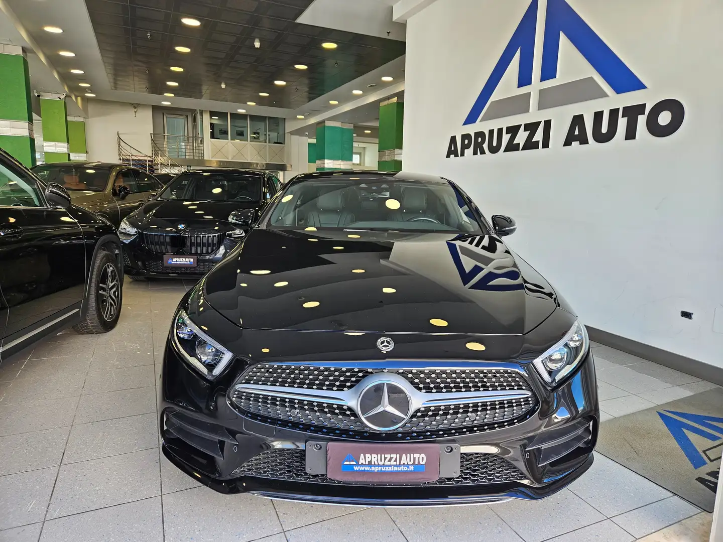 Mercedes-Benz CLS 400 Coupe d Premium 4matic auto RETROCAM NAVI PELLE Black - 2