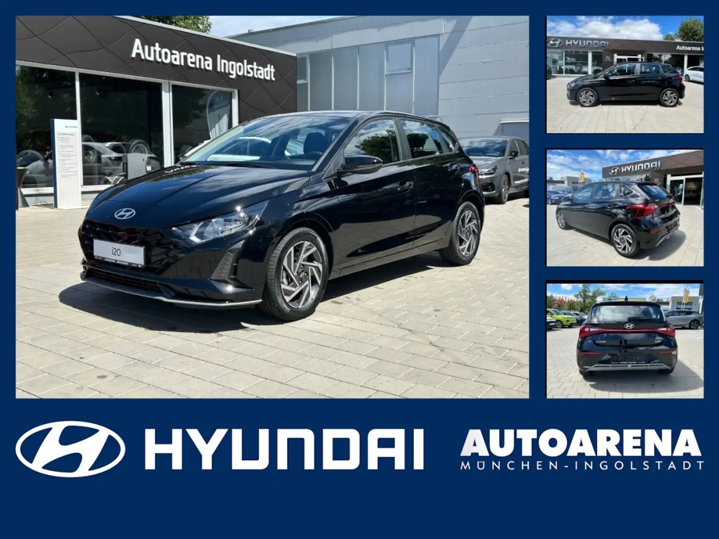 Hyundai i20 1.0 T-GDI Trend Matrix 4xSHZ DynLicht Kam. Nero - 1
