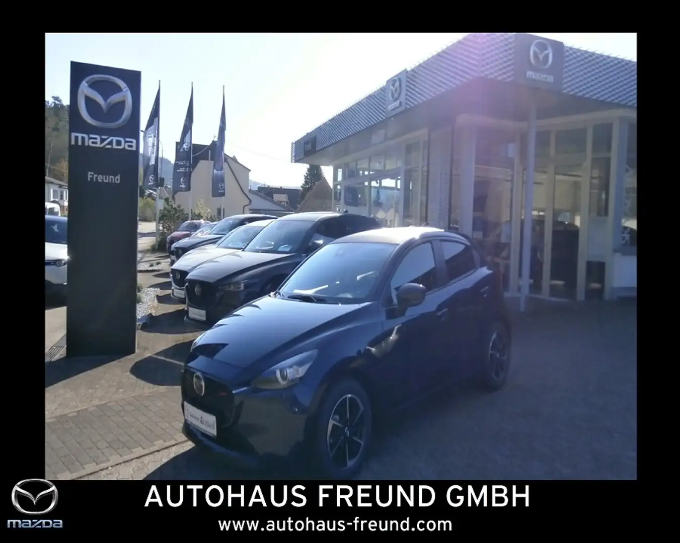 Mazda 2 1.5L e-SKYACTIV G 90PS 6MT FWD HOMURA AKA DRAS Blau - 1