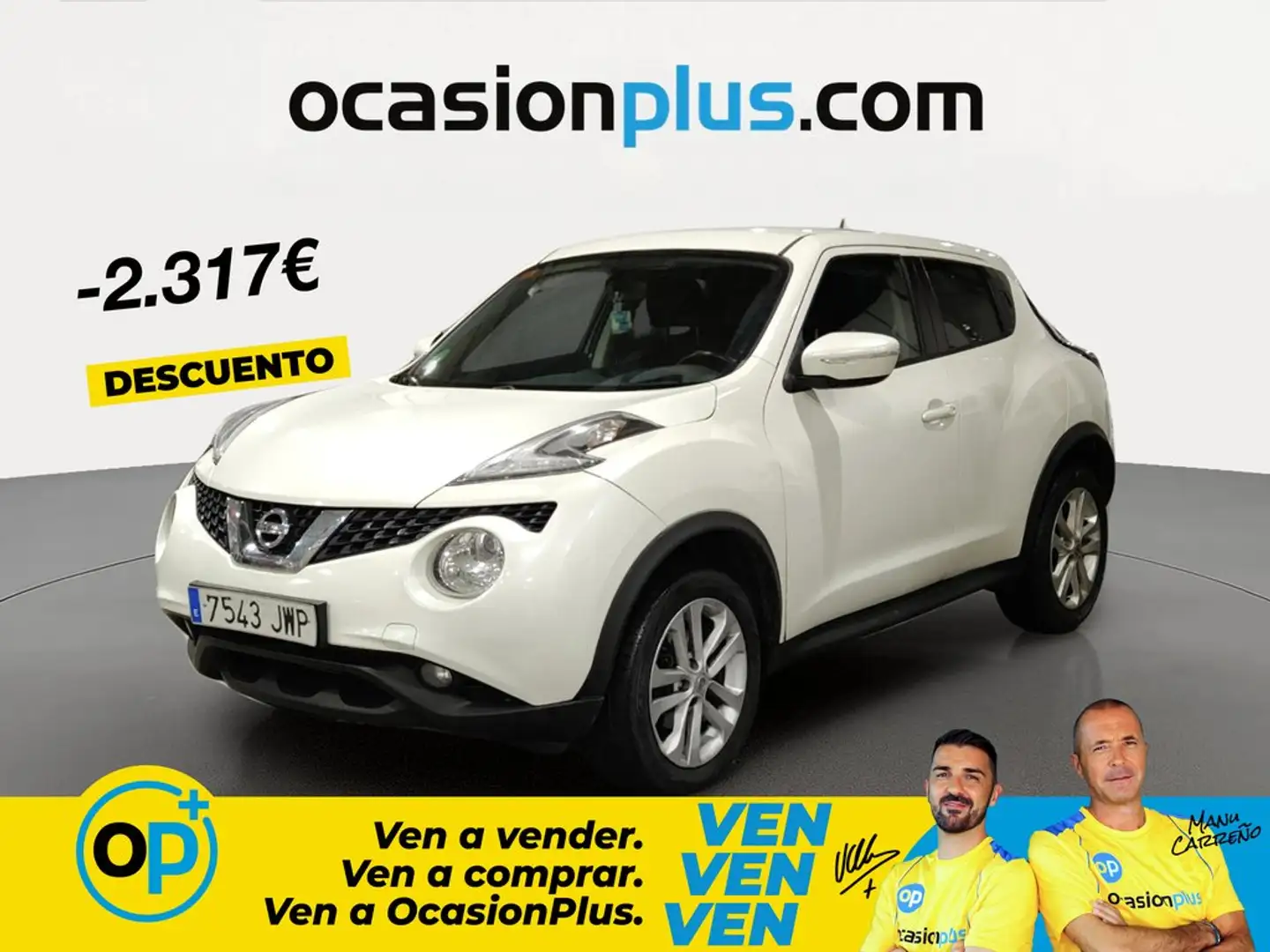 Nissan Juke 1.5dCi Acenta 4x2 Blanco - 1