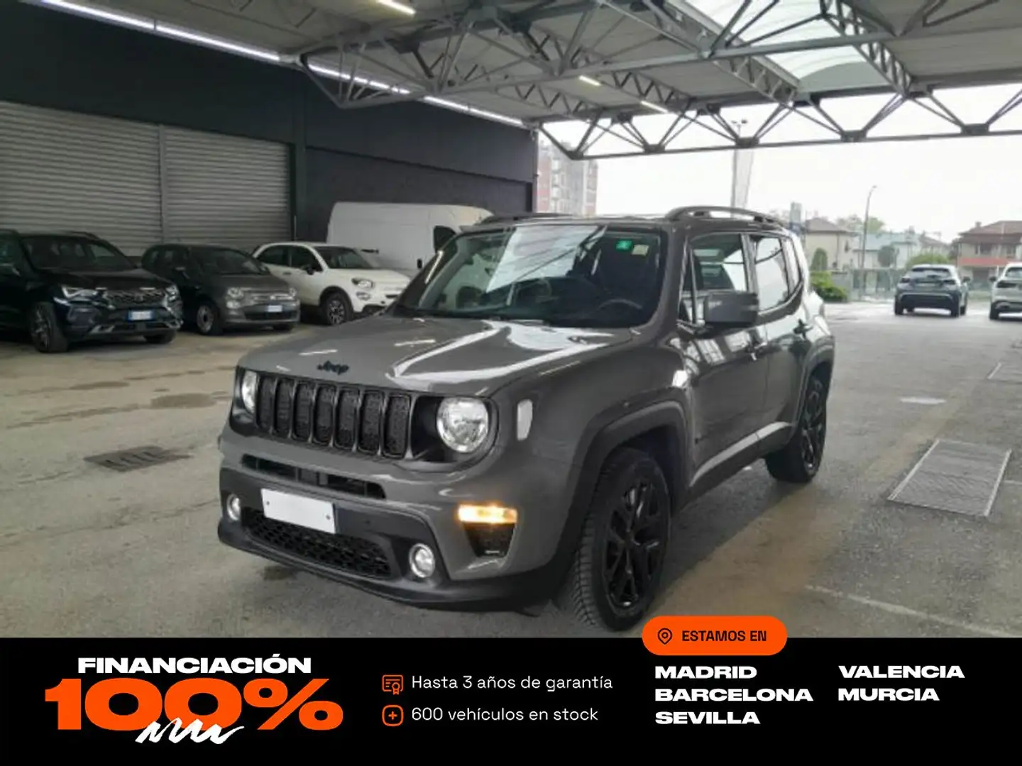 Jeep Renegade Limited 1.3 PHEV 140kW (190CV) AT AWD Gris - 1