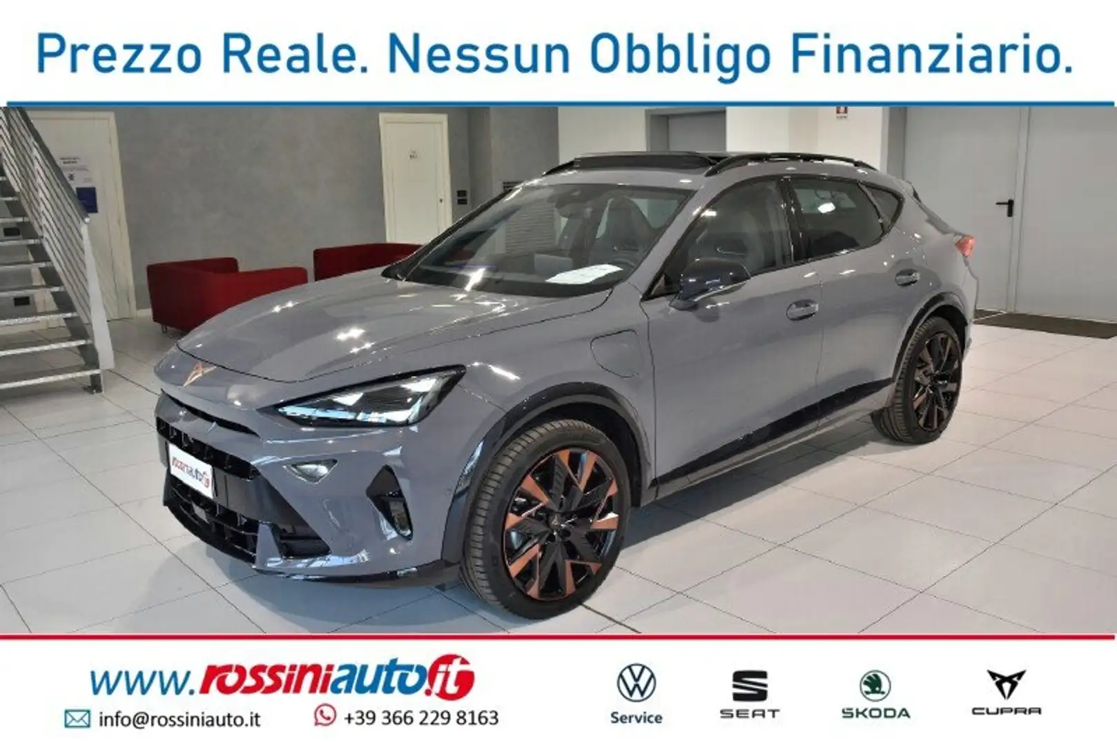 CUPRA Formentor 1.5 E-HYBRID 204 CV DSG SKYLINE + EDGE + DYNAMIC P Grigio - 1