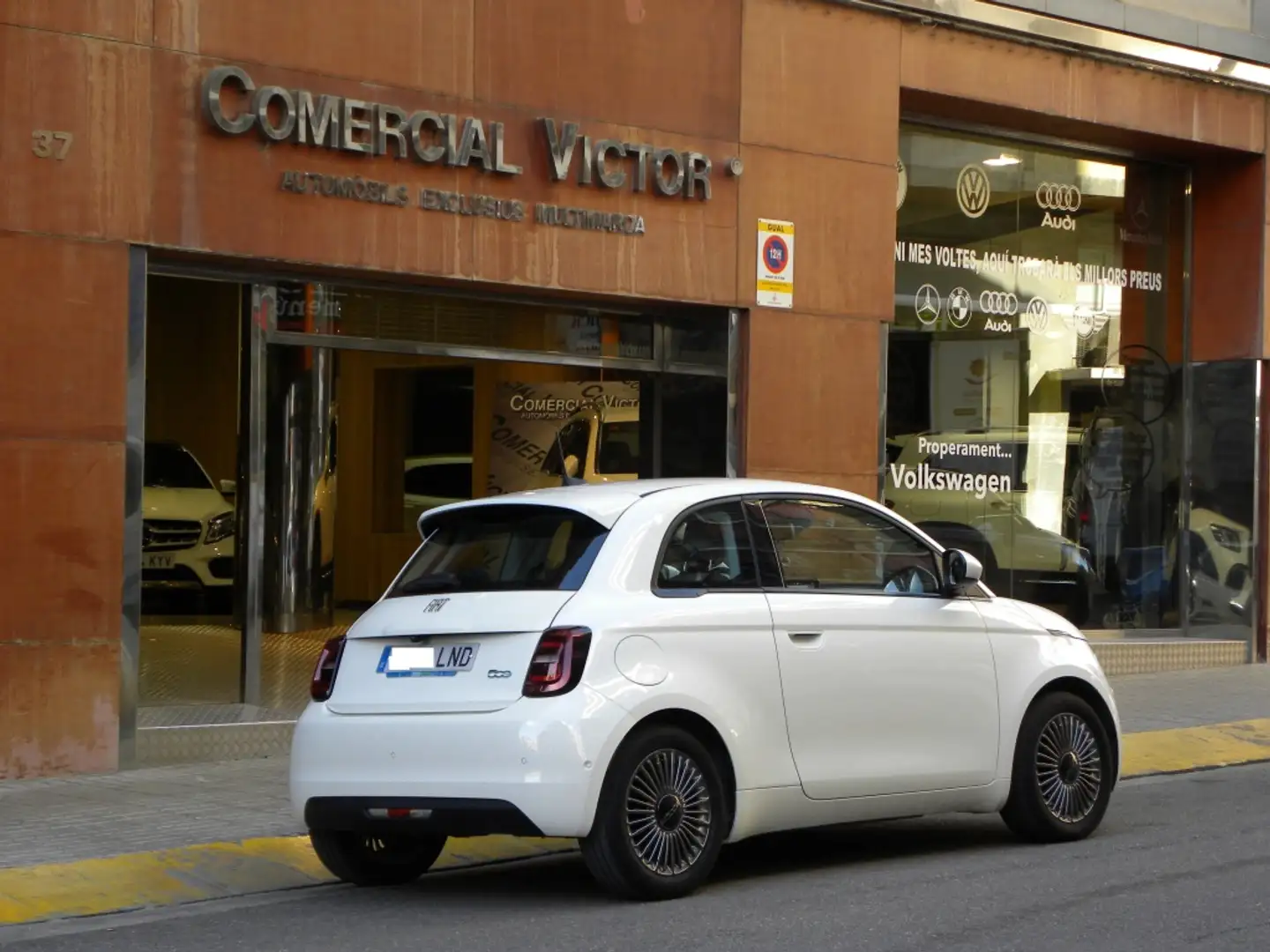 Fiat 500e Icon 87KW Blanc - 2