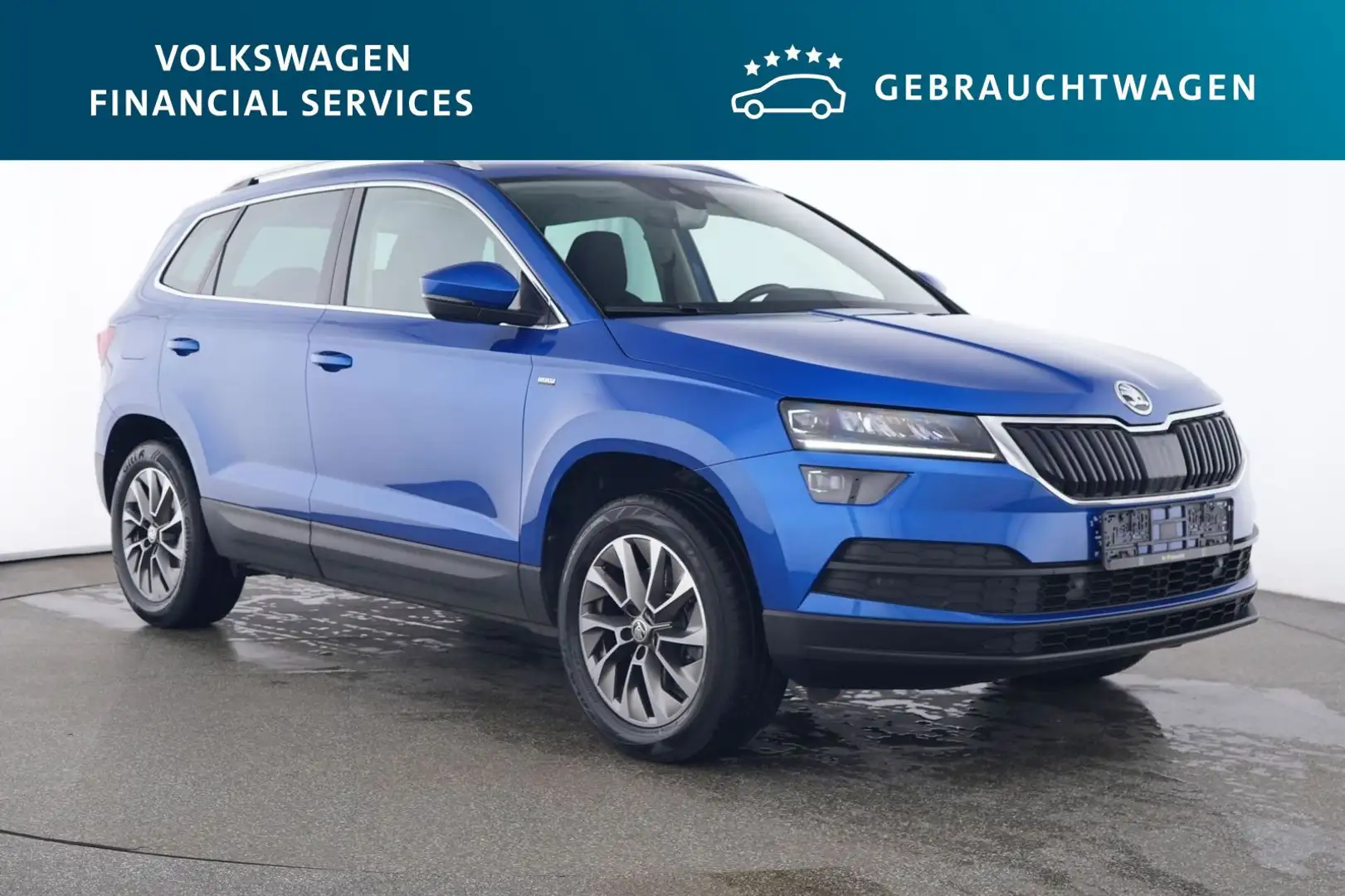 Skoda Karoq Ambition 4x4 2.0 TDI DSG Pano*AHK*PDC*Temp Blue - 1
