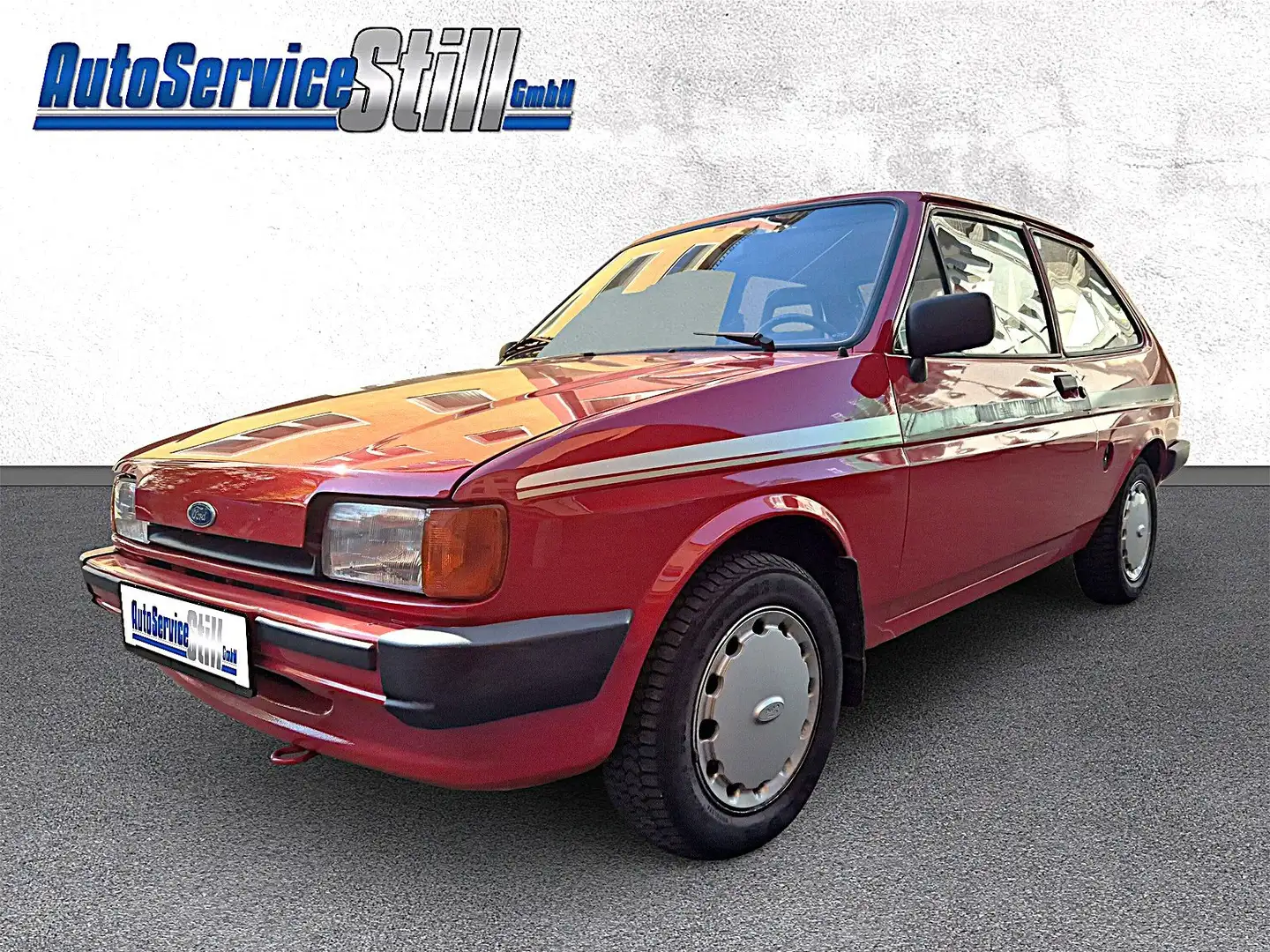 Ford Fiesta C / Diesel / Garagengepflegt / Top/  H Kennzeichen Rosso - 1