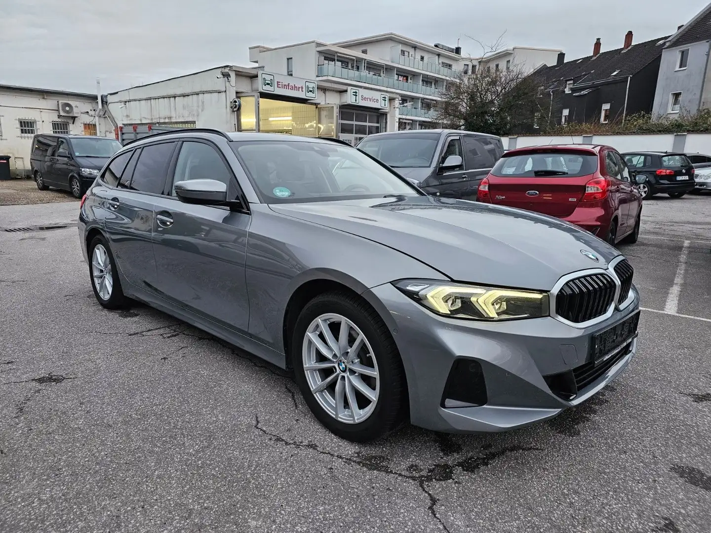 BMW 320 Baureihe 3 Touring 320 d Grau - 2