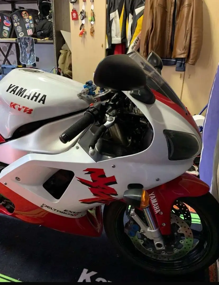 Yamaha YZF-R1 prima serie (sella rossa) Alb - 2