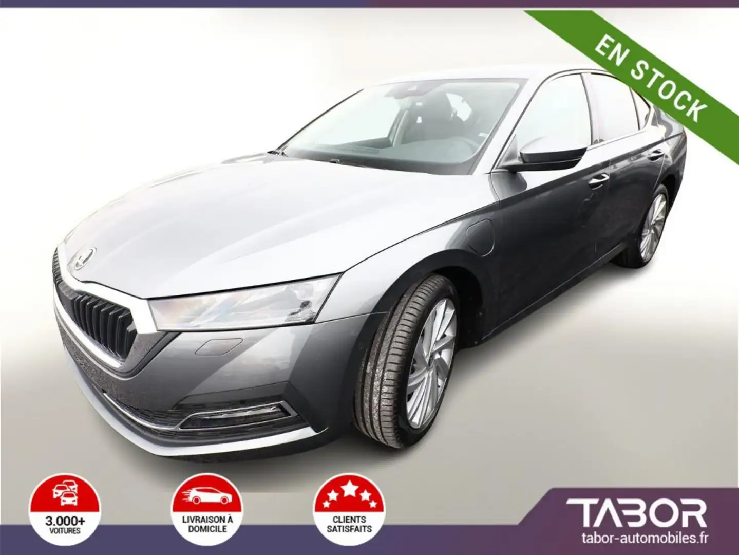 Skoda Octavia PHEV 204 DSG Matrix GPS Keyl cam Gris - 1