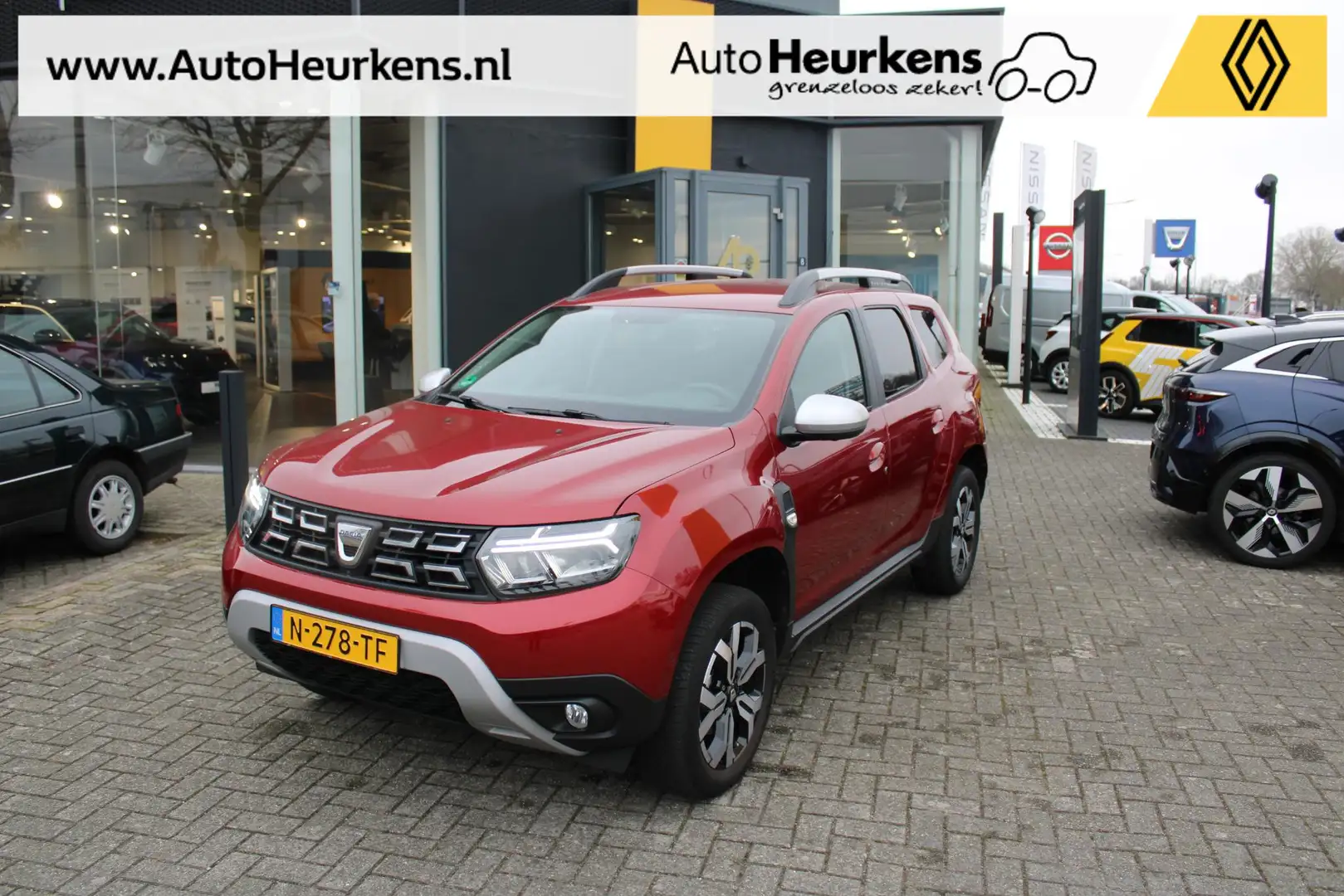 Dacia Duster TCe 100 Bi-Fuel Prestige | LPG | TREKHAAK | Origin Rood - 1