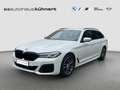 BMW 520 d Touring ///M-Sport ACC LED Luftfed. SpurAss Blanc - thumbnail 1