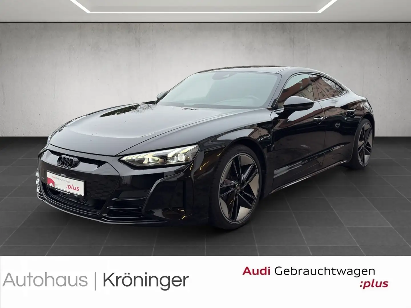 Audi e-tron GT quattro Luft Panorama B&O Leder Schwarz - 1