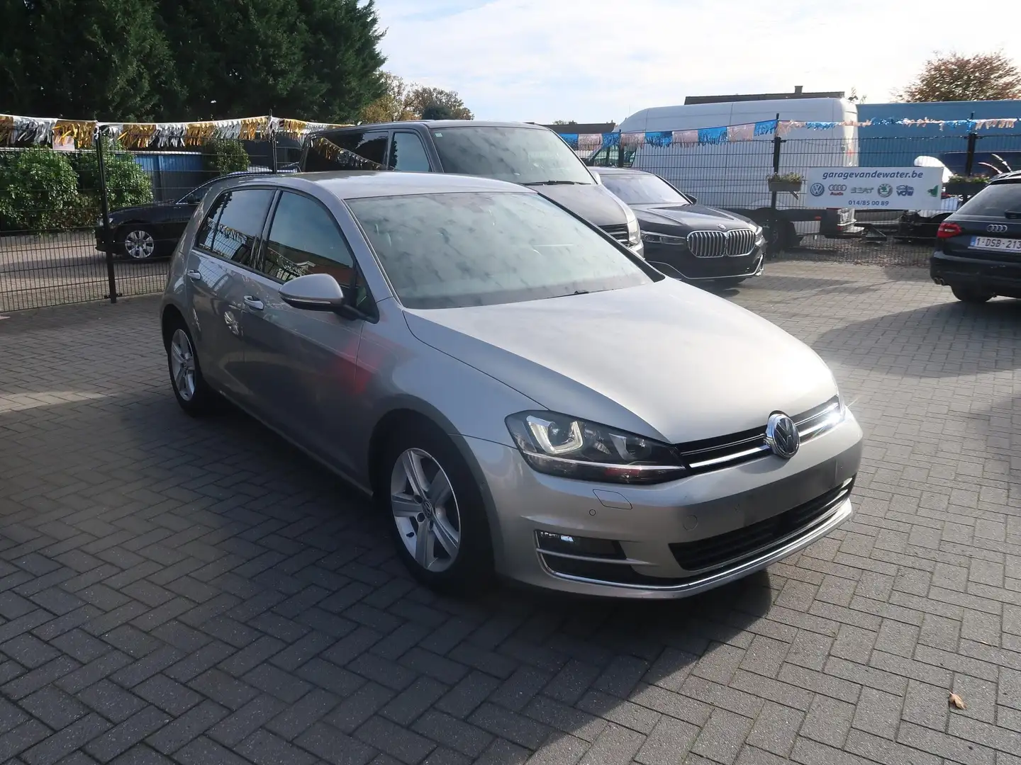 Volkswagen Golf Golf 2.0 BlueTDI DSG Highline Gris - 2