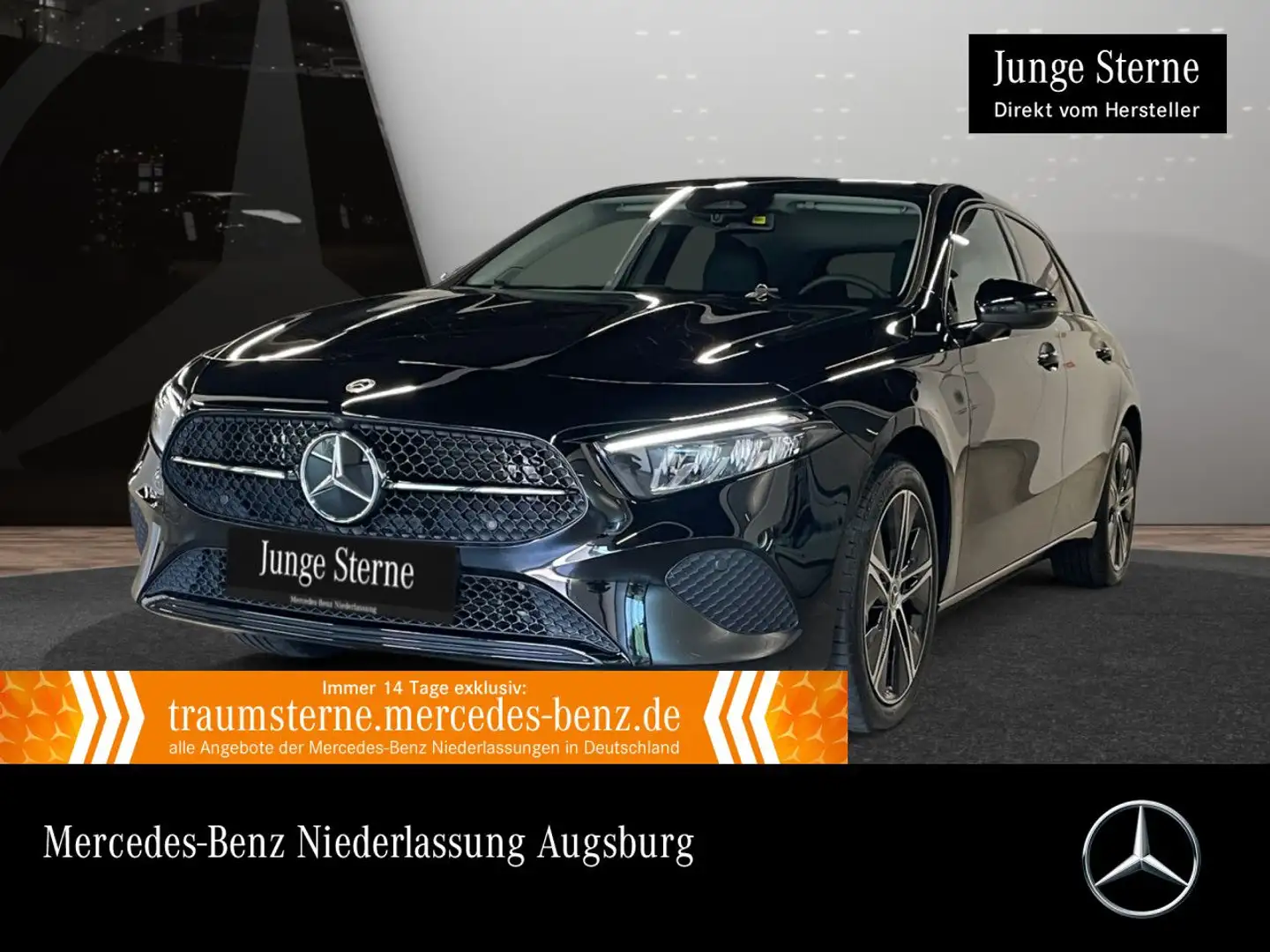 Mercedes-Benz A 250 e PROGRESSIVE+NIGHT+LED+BURMESTER+KAMERA+8G Negro - 1