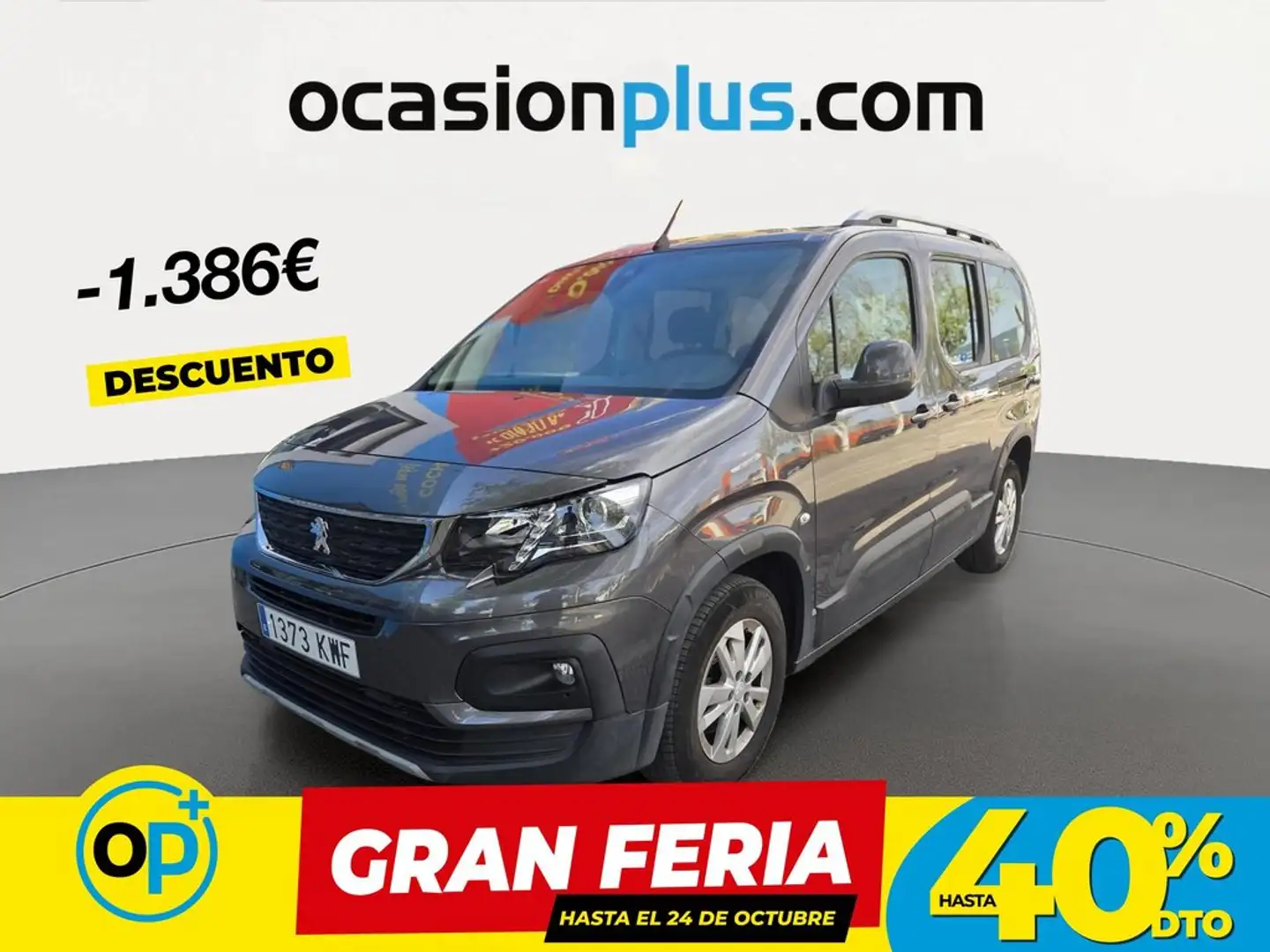 Peugeot Rifter 1.5BlueHDi S&S Long Allure 130 Gris - 1