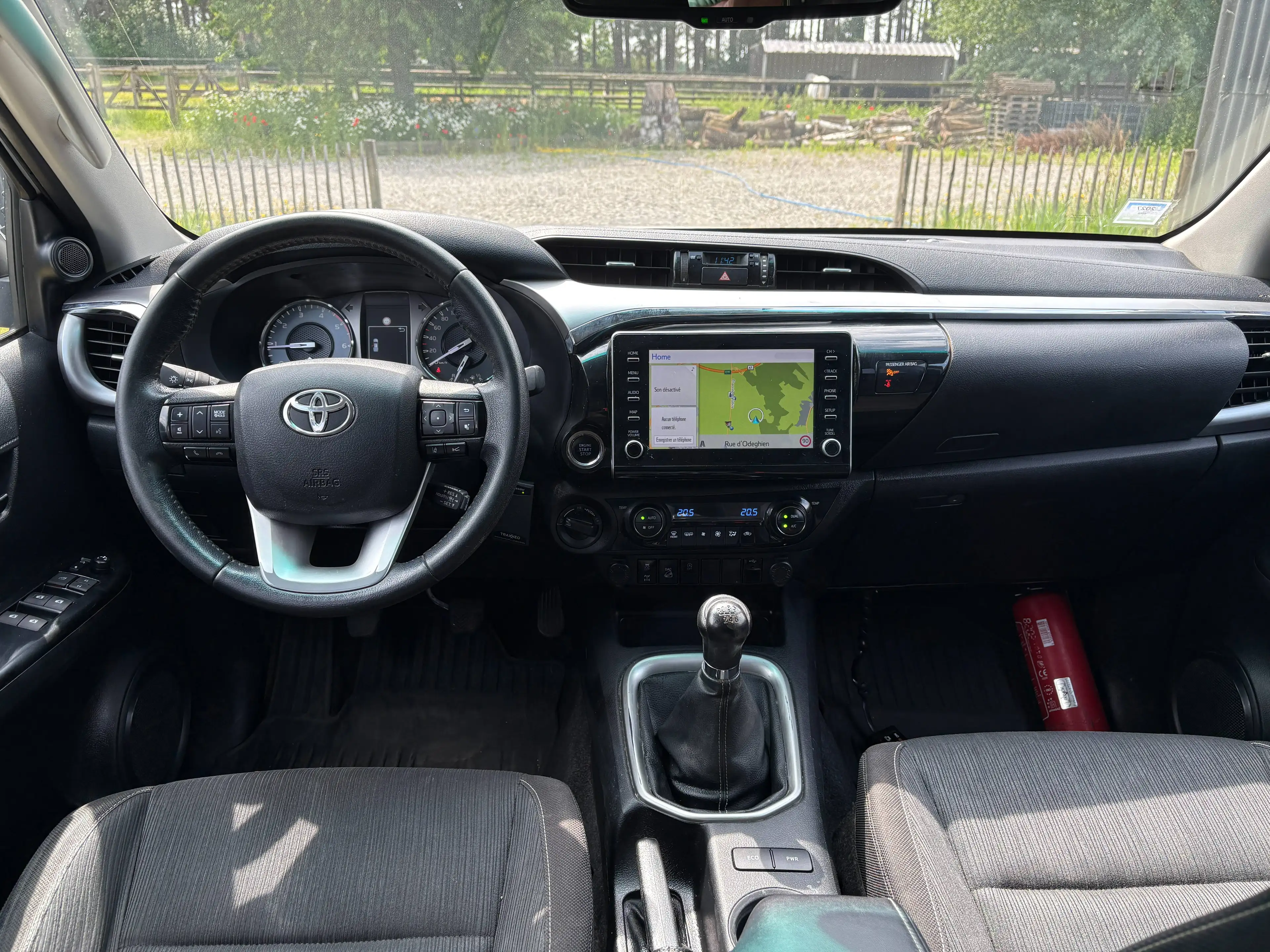 Toyota Hilux 2.4 D-4D 4WD * GPS+CAMERA * HARD-TOP * 27.500 EUR + TVA — photo 12
