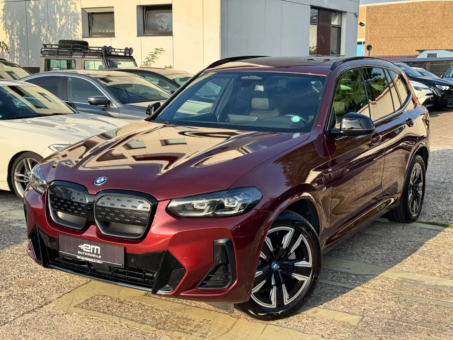 BMW iX3 M Sport Inspiring/Panorama/Leder/LED/Kamera Rot - 1