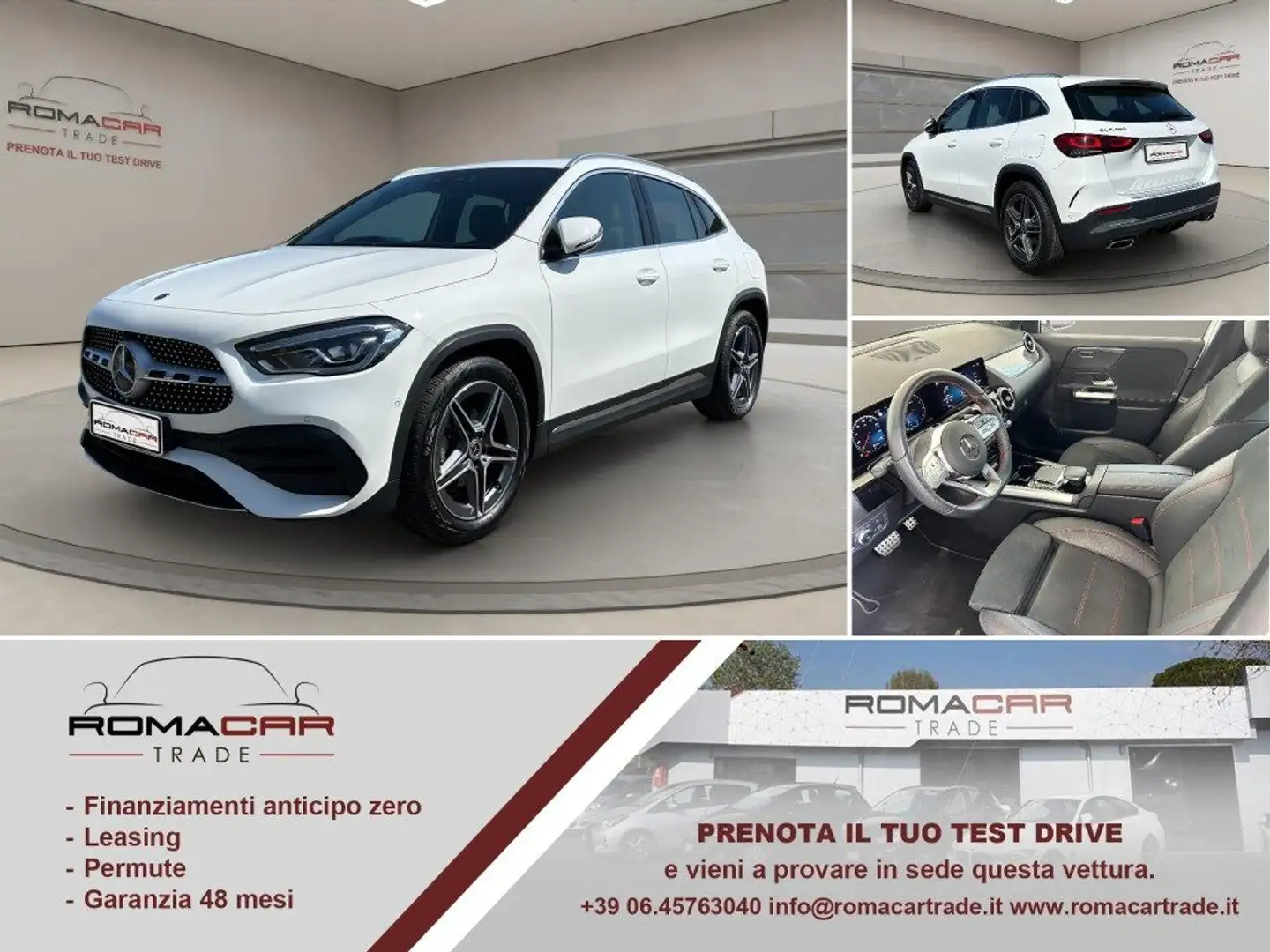 Mercedes-Benz GLA 180 Automatic AMG Line Premium VISIBILE IN SEDE! Bianco - 1