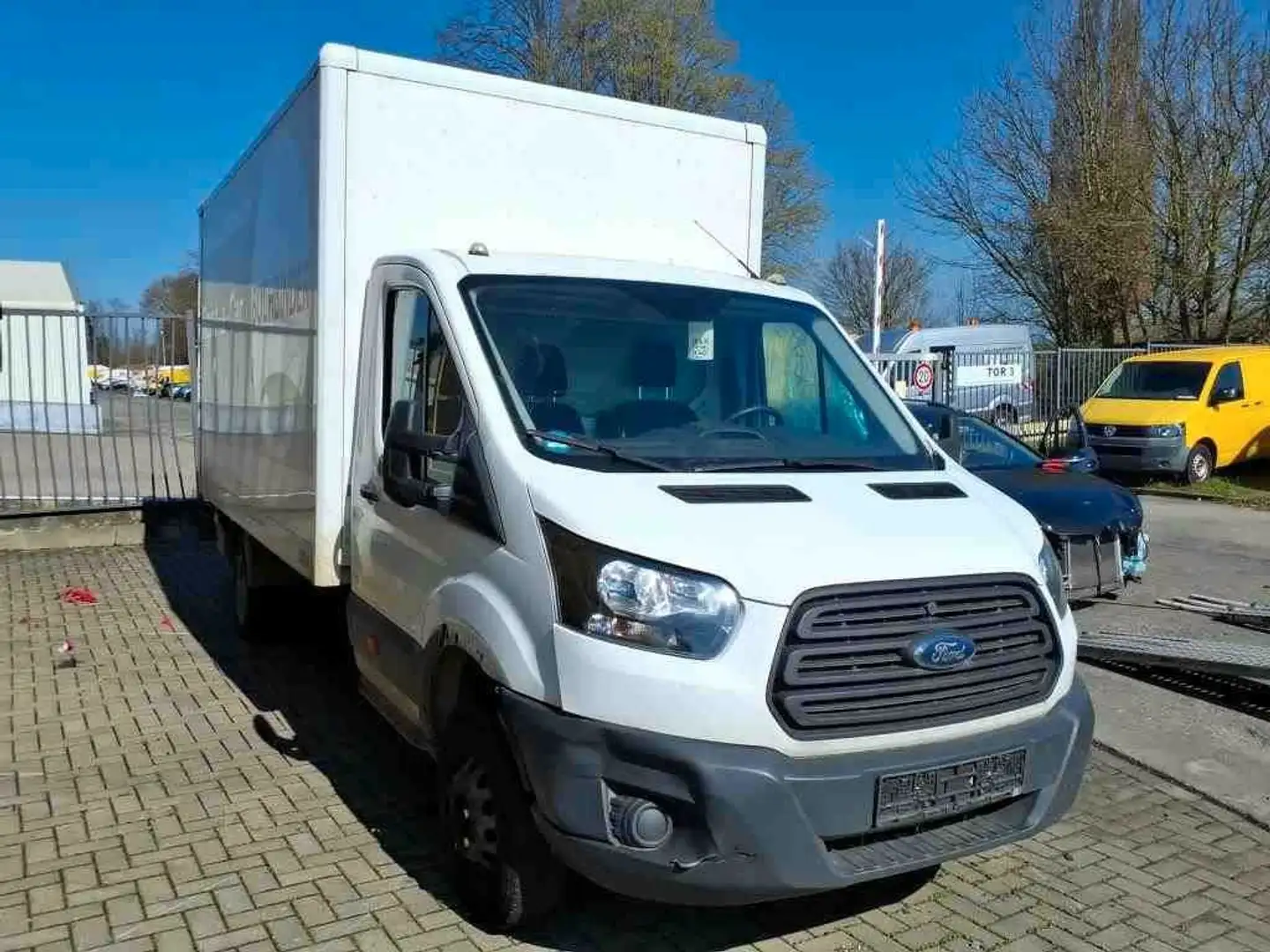 Ford Transit Koffer 350 L4 Ladebordwand netto 7295€ Blanc - 1
