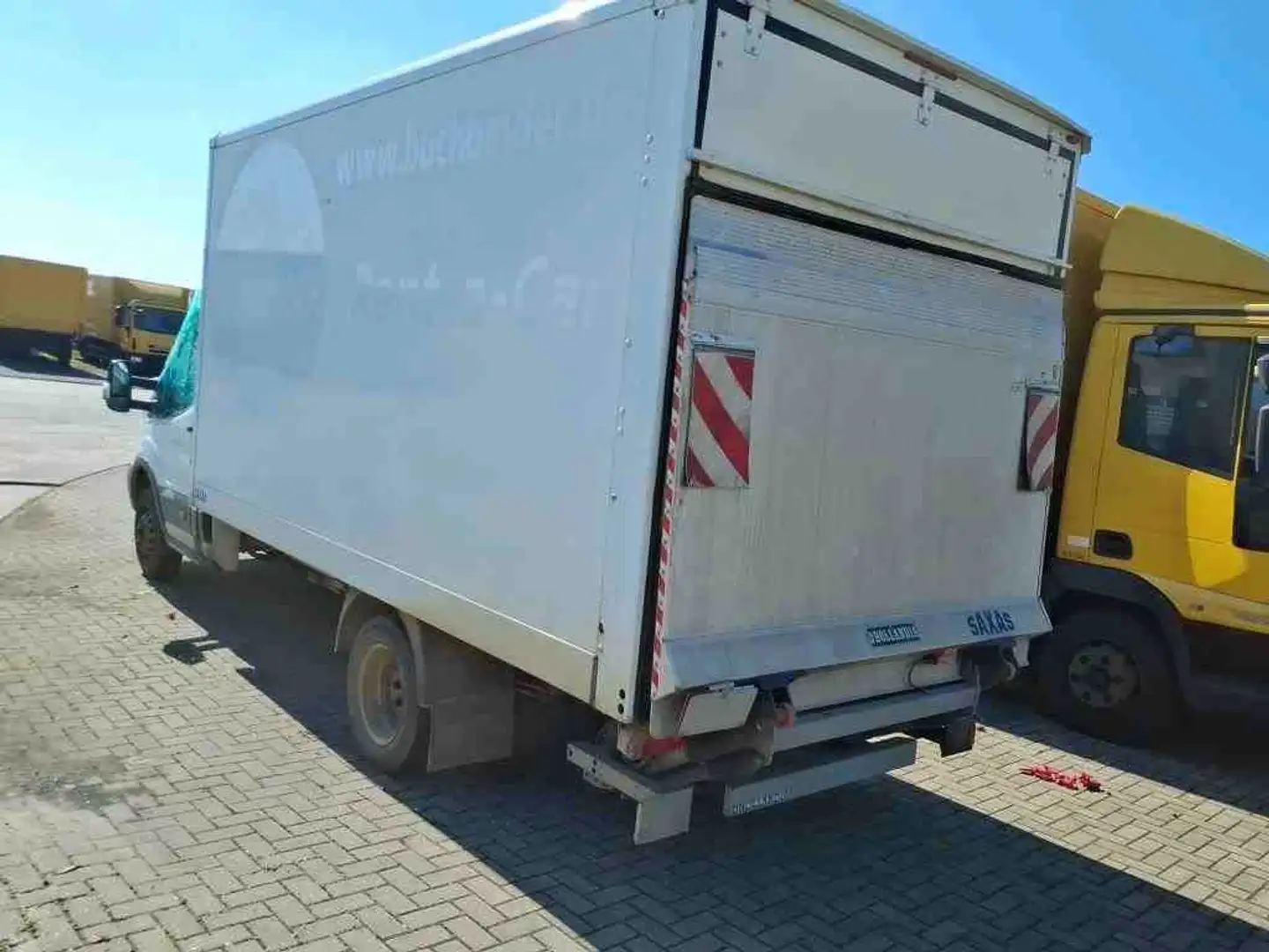 Ford Transit Koffer 350 L4 Ladebordwand netto 6995€ Wit - 1