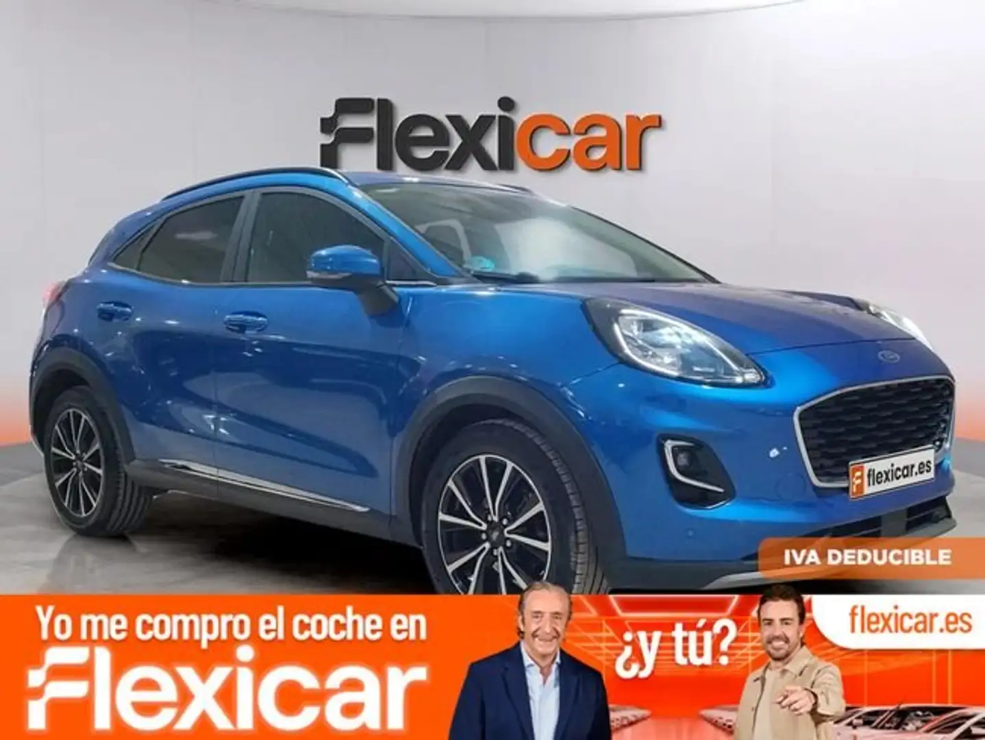 Ford Puma 1.0 EcoBoost 125cv Titanium Design MHEV Azul - 1