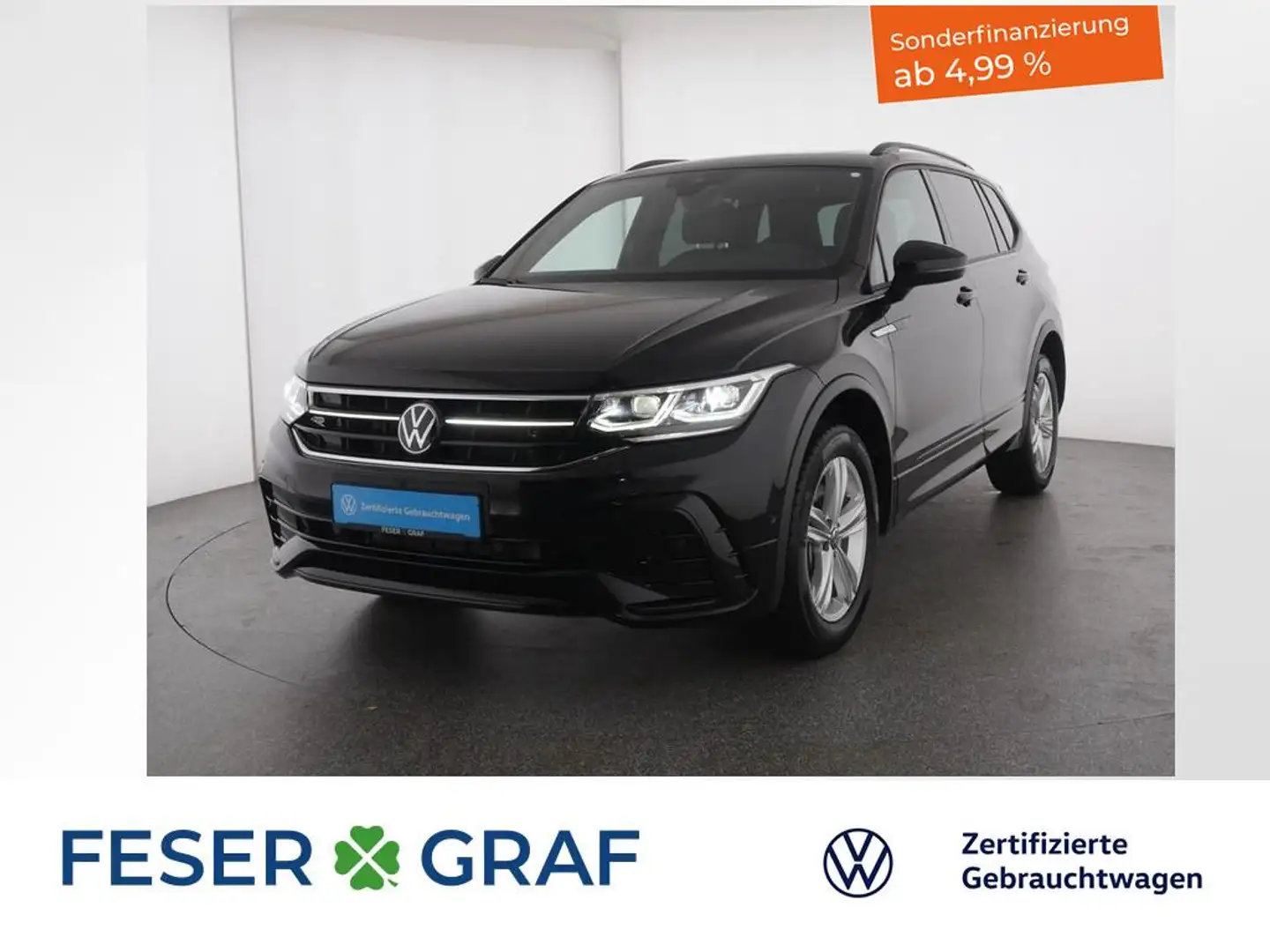 Volkswagen Tiguan Allspace 2.0TDI R-Line 4x4 DSG BlackStyle Schwarz - 1