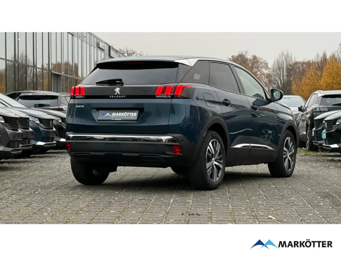 Peugeot 3008 Allure Pack 1.2 PureTech 130 EU6d SHZ/BLIS Blau - 2