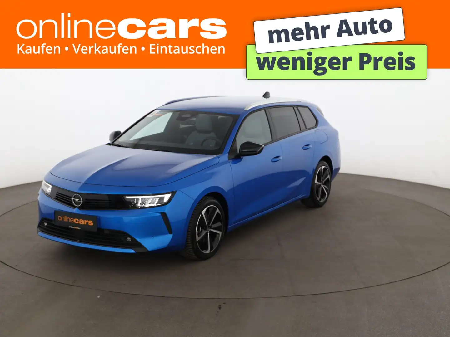 Opel Astra 1.6 Plug-in-Hybrid Aut LED NAVI R-CAM Blau - 1