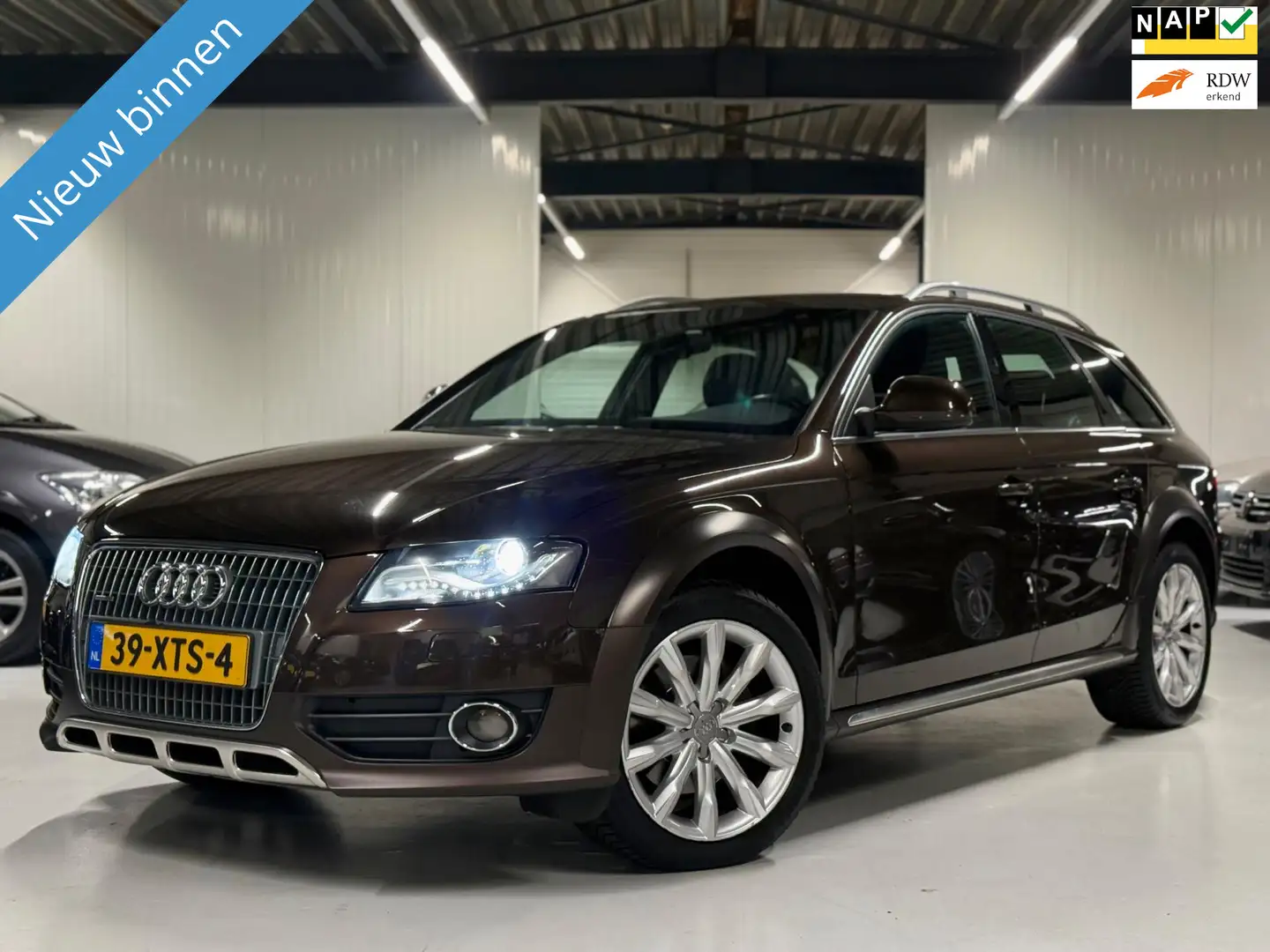 Audi A4 allroad quattro 2.0T 211PK Automaat|Navi|Leder|Trekhaak!! Braun - 1