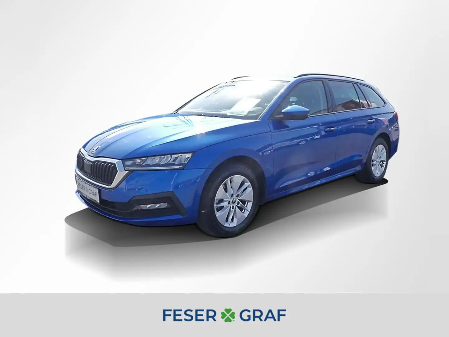 Skoda Octavia Combi Ambition 2.0 TDI DSG Navi/AHK/PDC+ Blau - 1