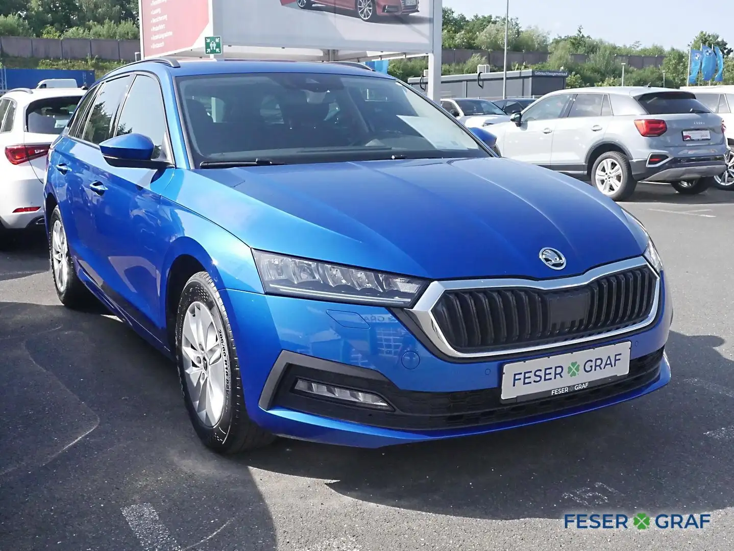 Skoda Octavia Combi Ambition 2.0 TDI DSG Navi/AHK/PDC+ Blau - 2