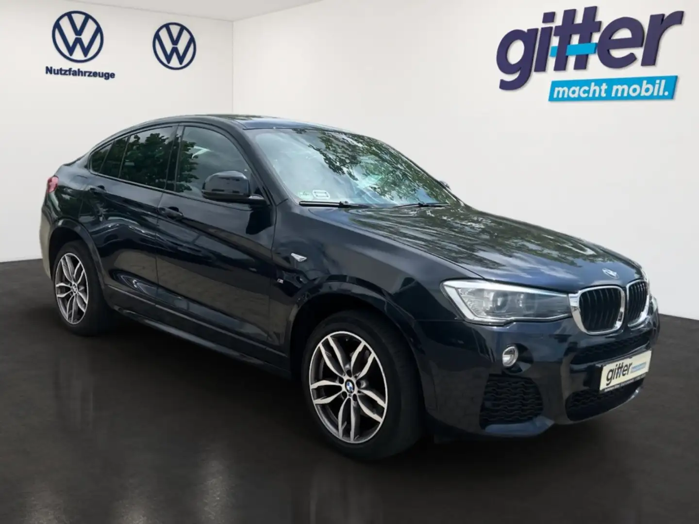BMW X4 xDrive 20 d M SPORT NAVI SHZ BLUETOOTH Schwarz - 2